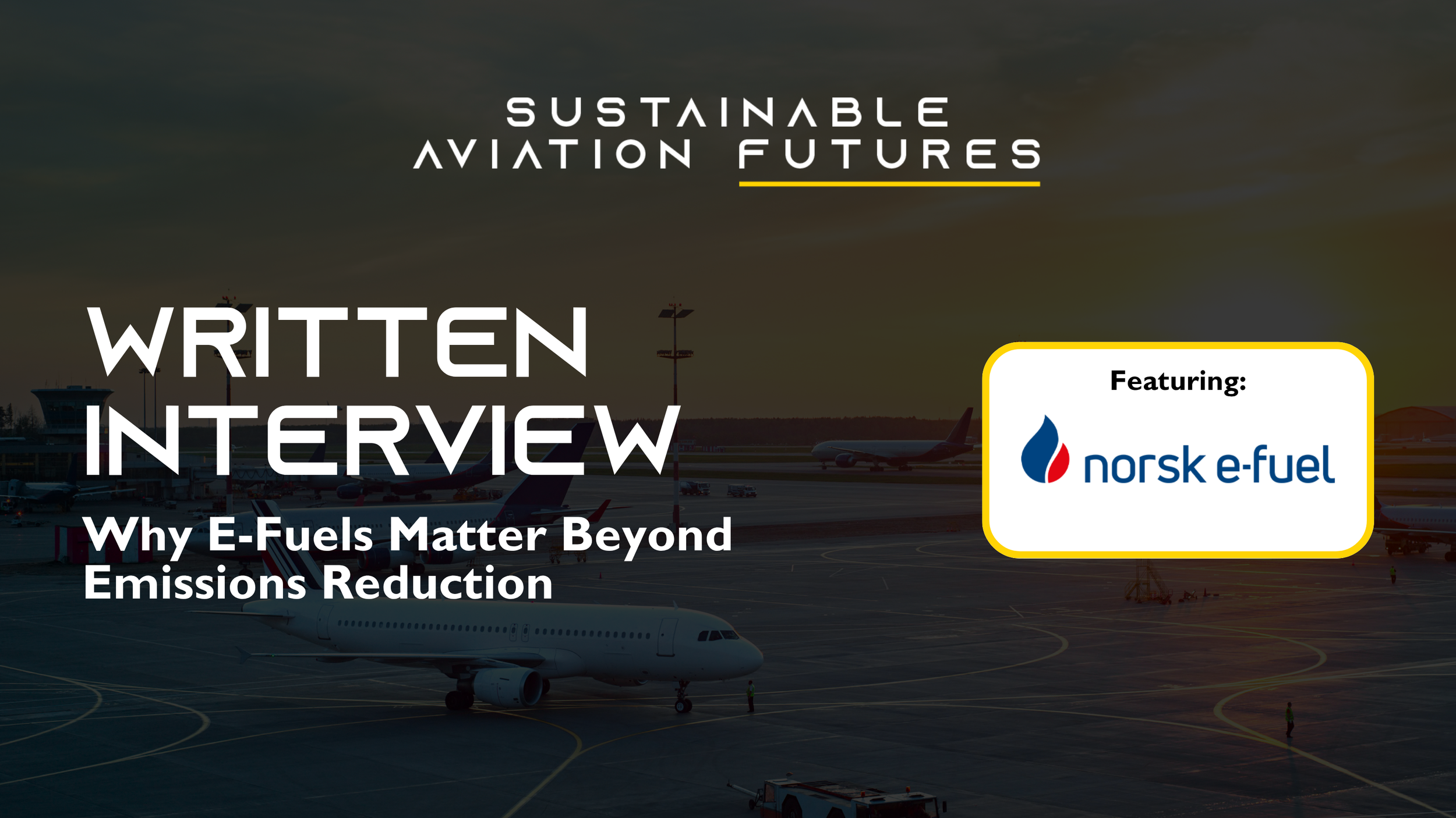 Why E-Fuels Matter Beyond Emissions Reduction