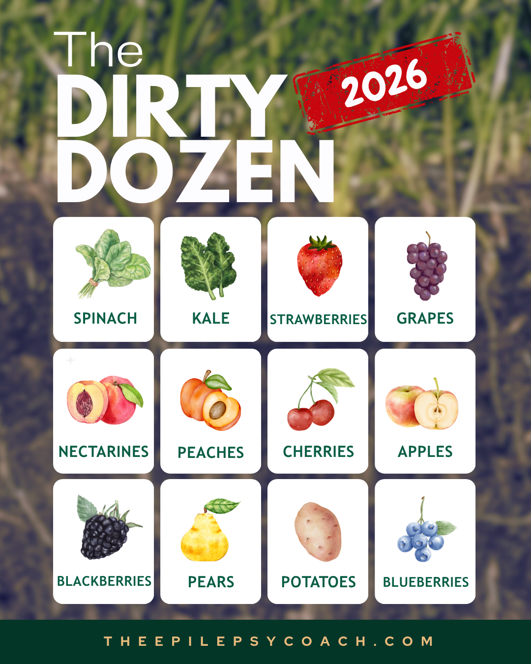EWG's 2026 Dirty Dozen