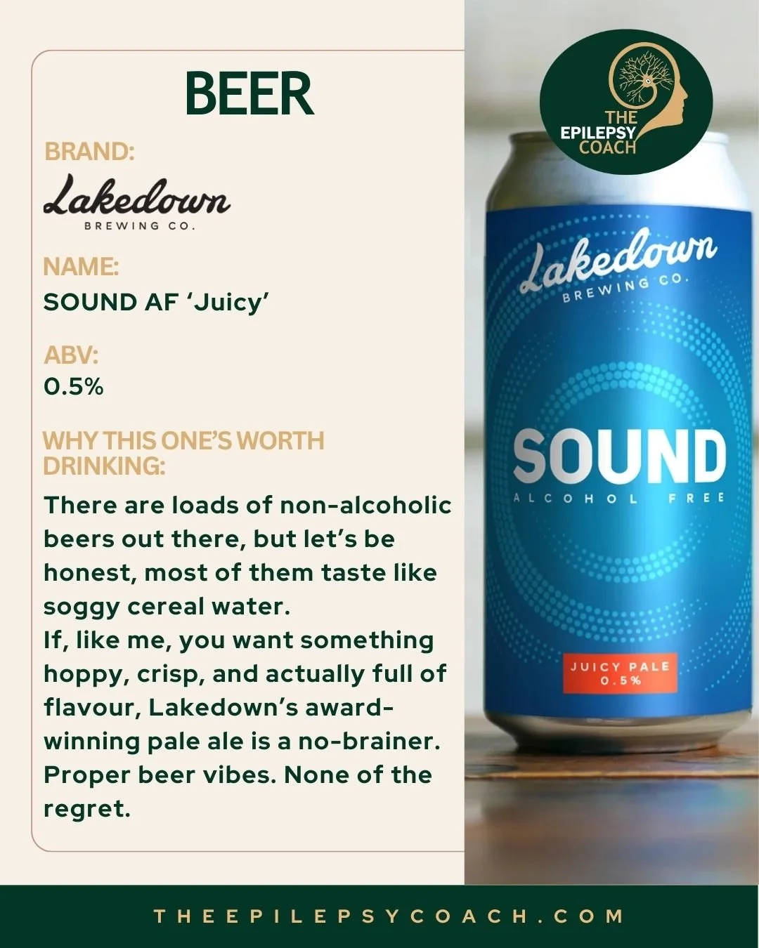 Located on the Kent-East Sussex border, Lakedown Brewery, owned by the lead singer of The Who, crafts non-alcoholic beers that are surprisingly full of flavour and body. Perfectly refreshing for a hot summer day in the garden, these alcohol-free brew