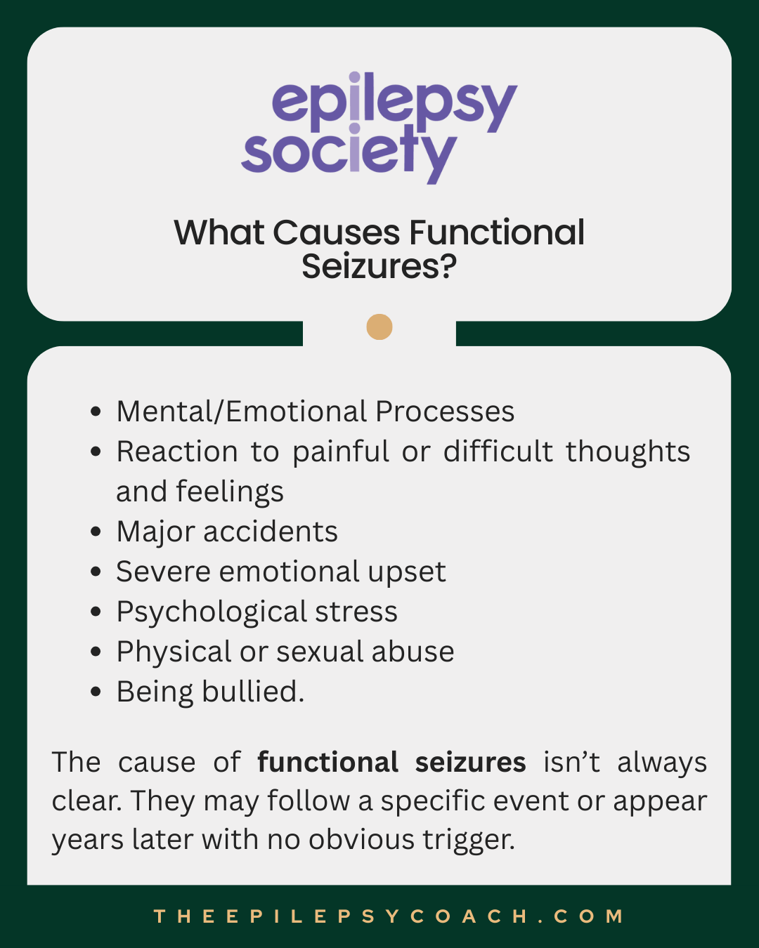 What causes Functional Seizures? 
