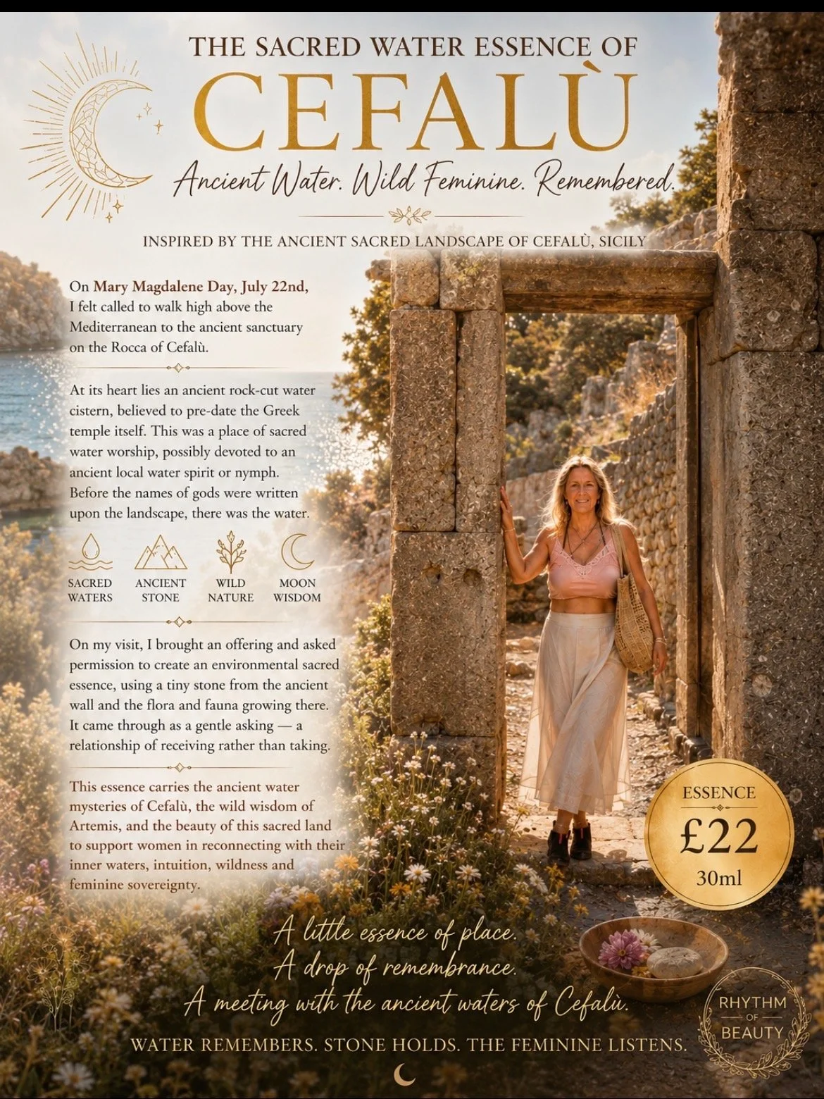 Sacred Water Essence of Cefalu