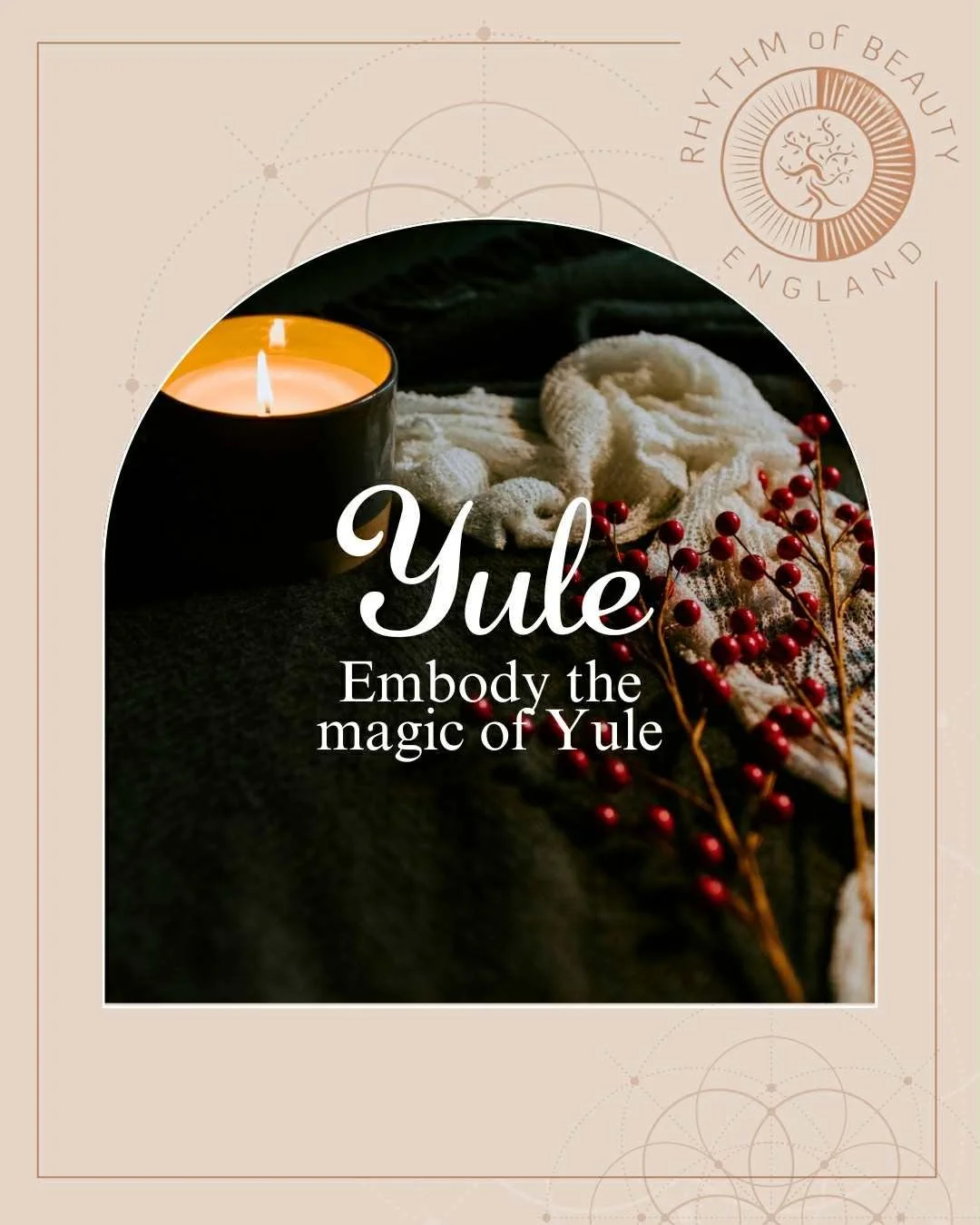Flower Alchemia Yule Spiral