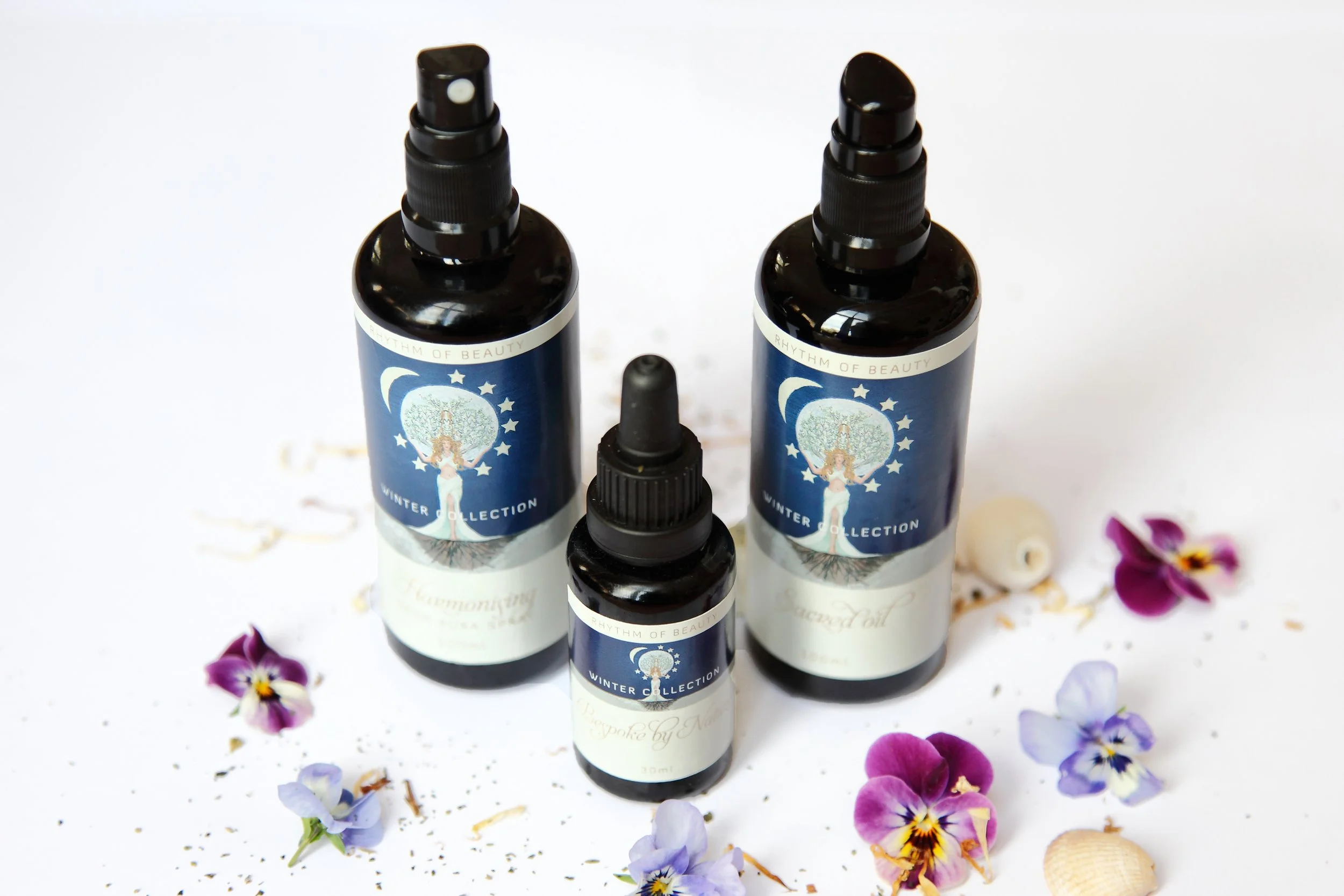 The Winter Triple Goddess Collection -  A sacred skincare ritual for every season of your womanhood