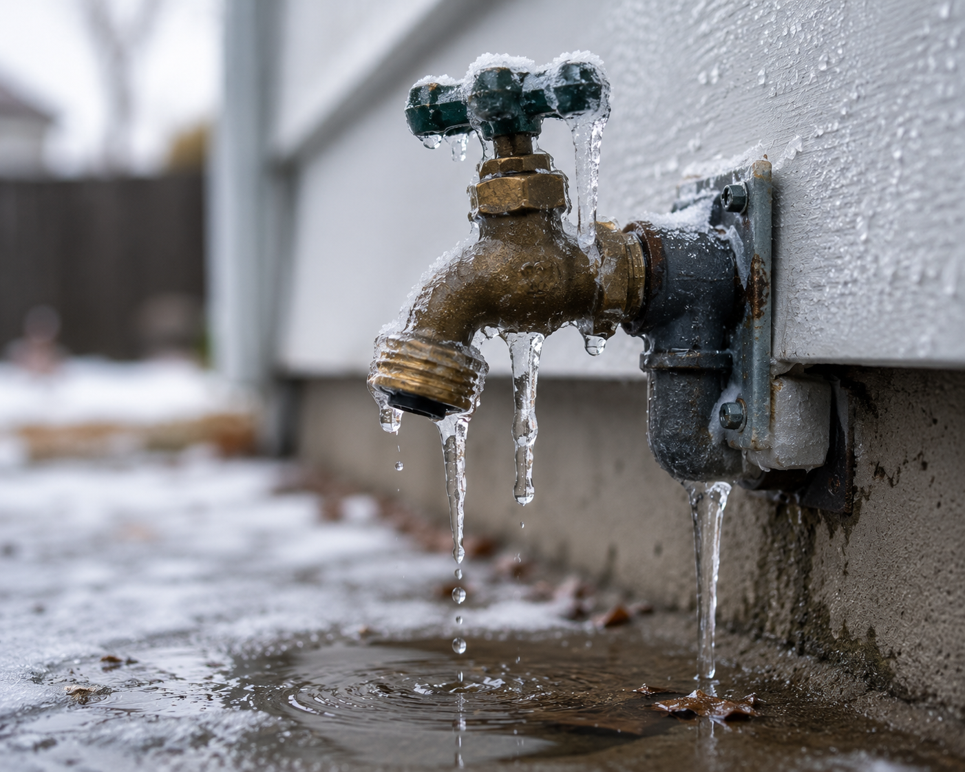 Winter plumbing checklist - protect your home this winter