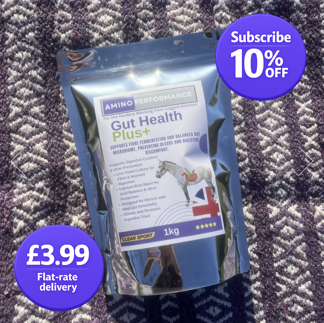Gut Health Plus+ for Horses