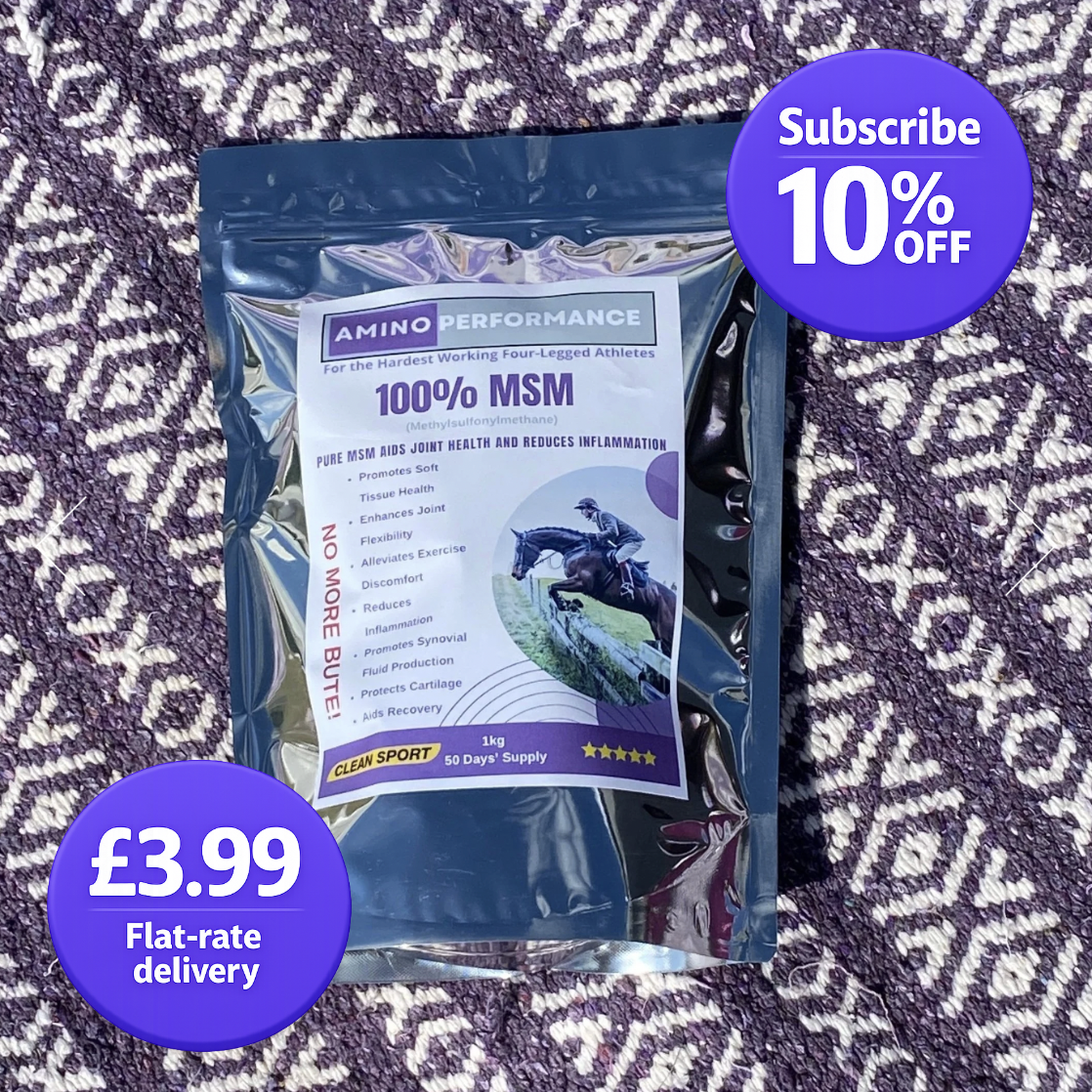100% MSM Joint Supplement for Horses