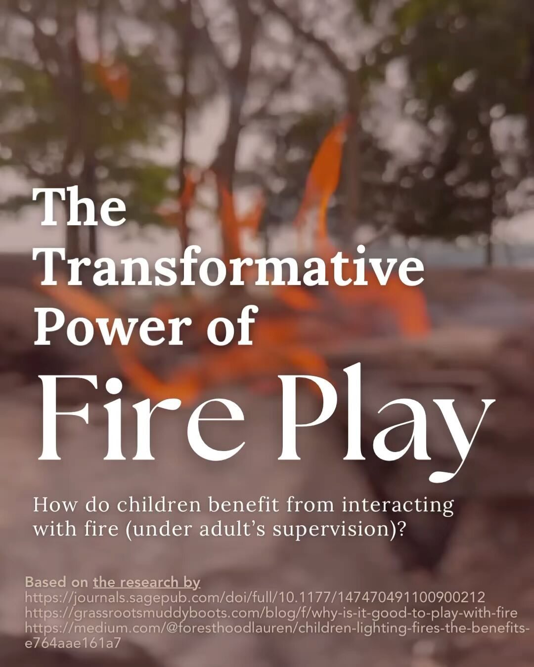 &ldquo;It feels like the fire has a personality.&rdquo; 8yo A looked deep in thought as he reflected on his third campfire experience with us last year. 

Working on a campfire is similar to working on a masterpiece. We experiment with how fire respo
