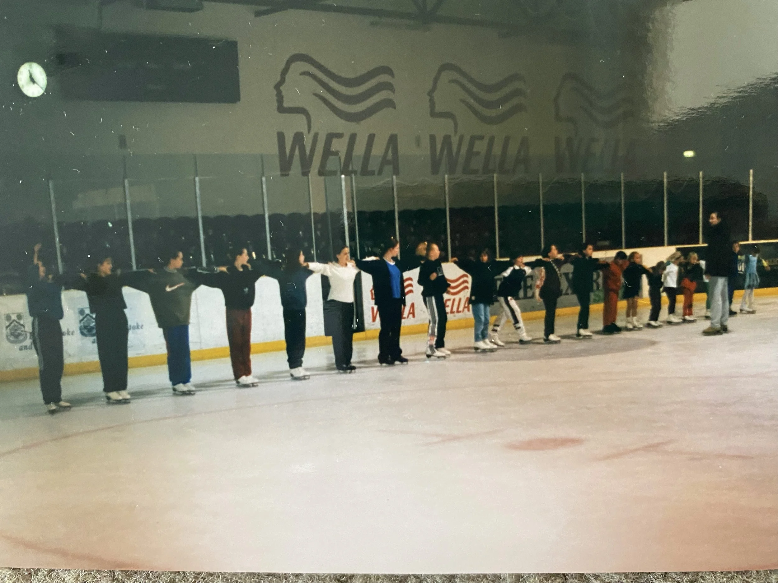 Saturday morning, line skating