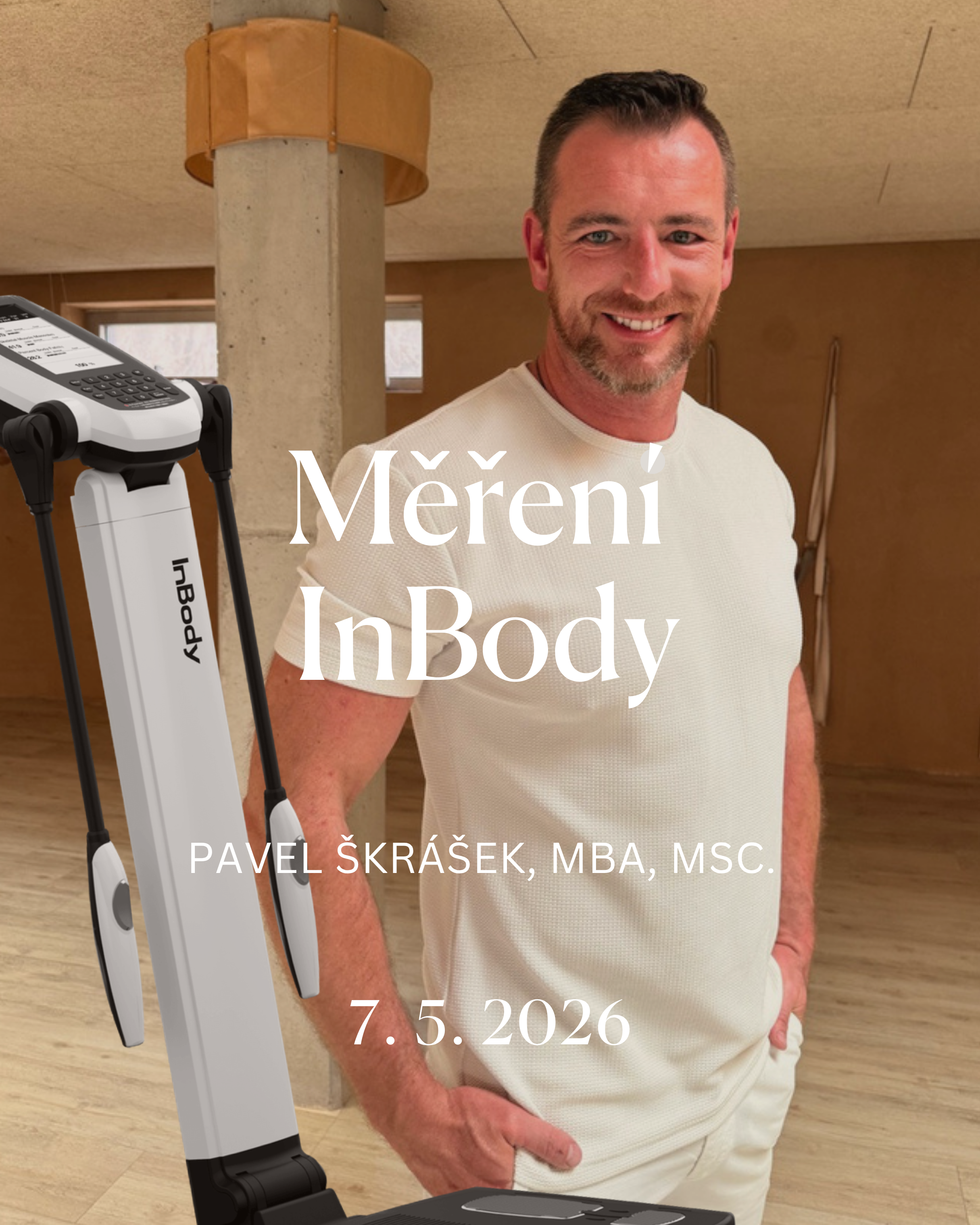 Měření na profesionálním přístroji InBody 270S