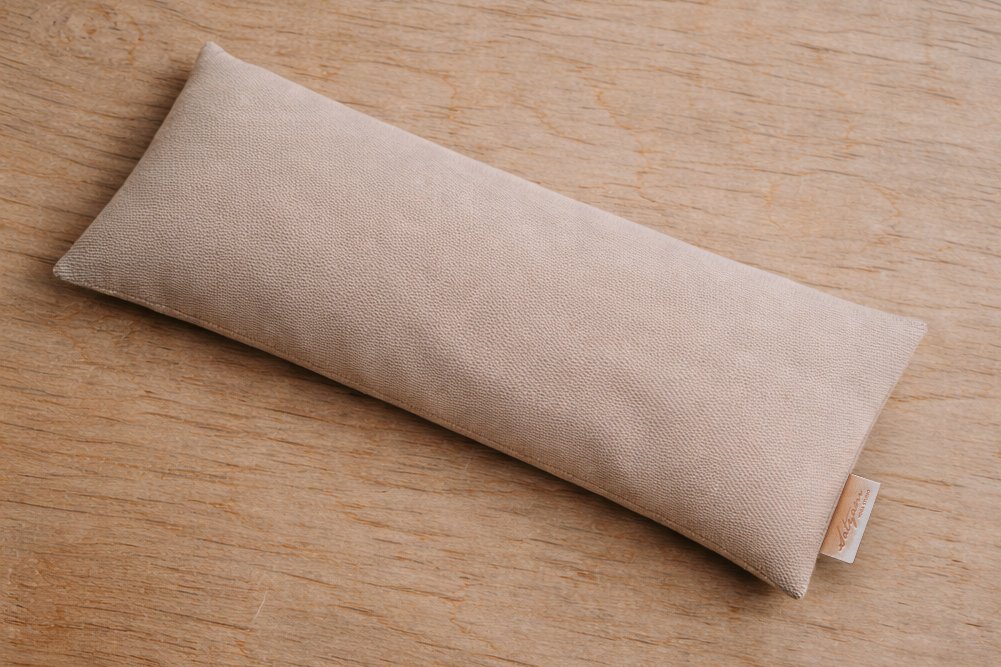 Relaxační váček na oči - káva latte
