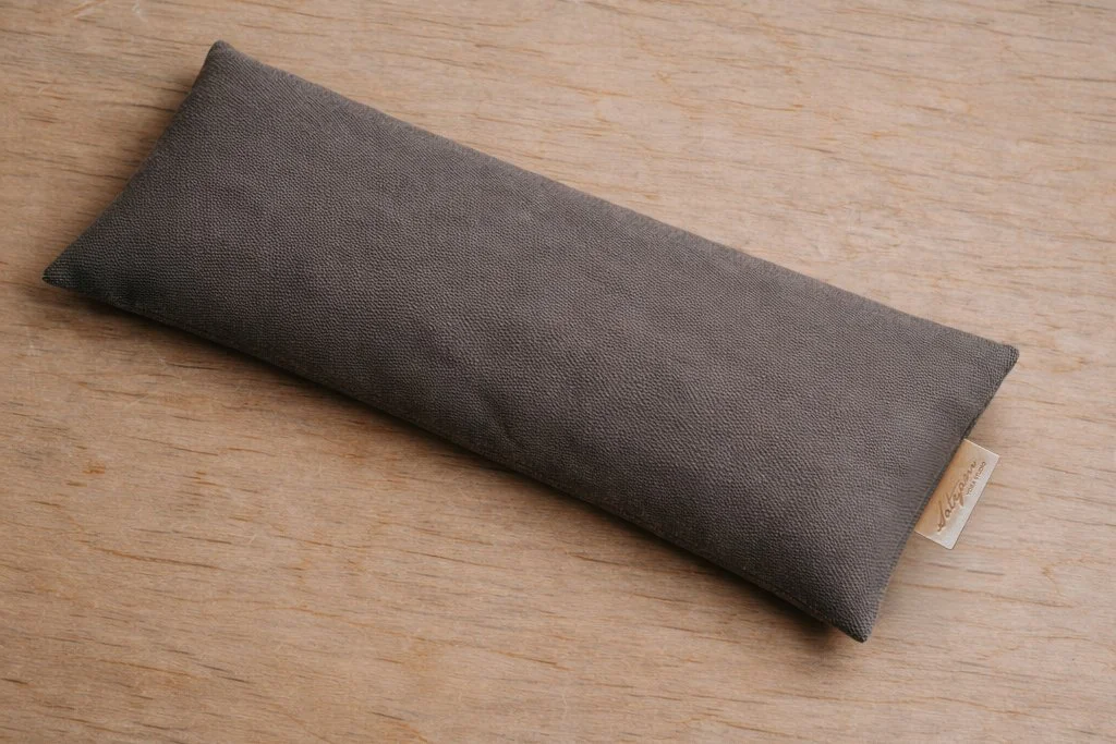 Relaxační váček na oči - tmavě hnědý