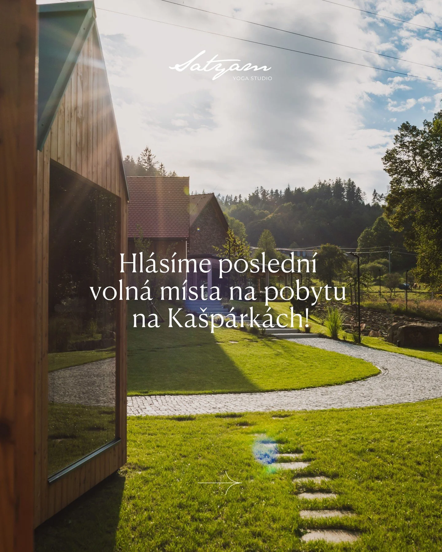 Utečte z každodenn&iacute;ho shonu do srdce ka&scaron;avsk&eacute; př&iacute;rody! 💆&zwj;♀️⁠
M&aacute;me pro v&aacute;s posledn&iacute; voln&aacute; m&iacute;sta na jedinečn&yacute; j&oacute;gov&yacute; v&iacute;kend v Resortu Na Ka&scaron;p&aacute;