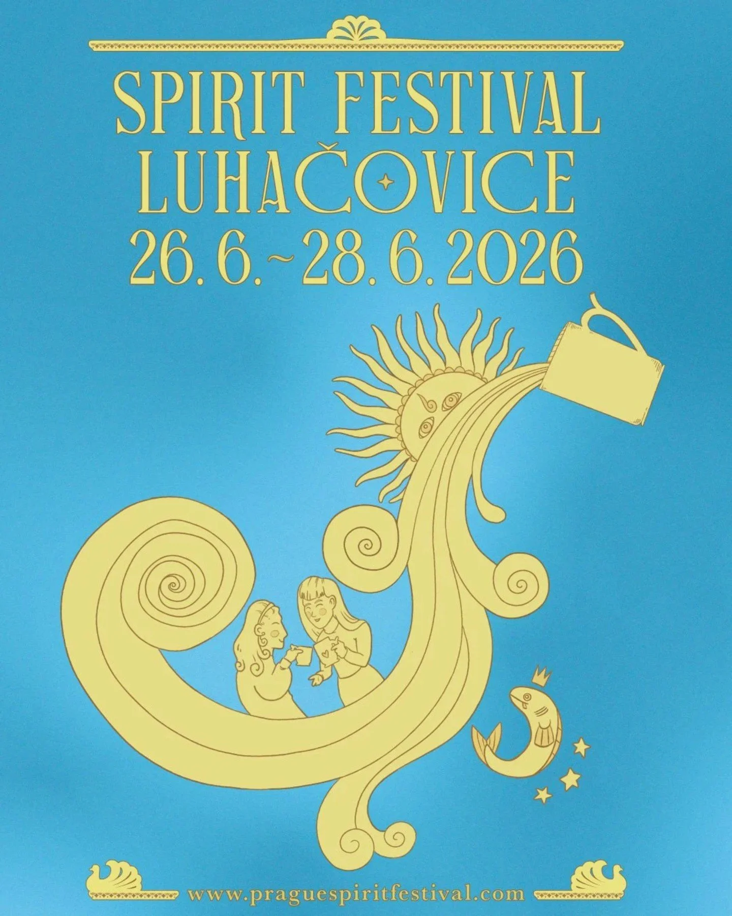 Druh&yacute; ročn&iacute;k festivalu u &scaron;ťastn&yacute;ch pramenů je tu! ✨⁠
⁠
Luhačovice se už v červnu proměn&iacute; v m&iacute;sto pln&eacute; klidu, kr&aacute;sy, &uacute;směvů a skvěl&eacute; energie. Zveme v&aacute;s na multiž&aacute;nrov&