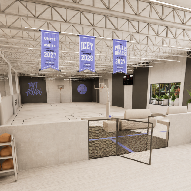Basketball Rafters and Leagues