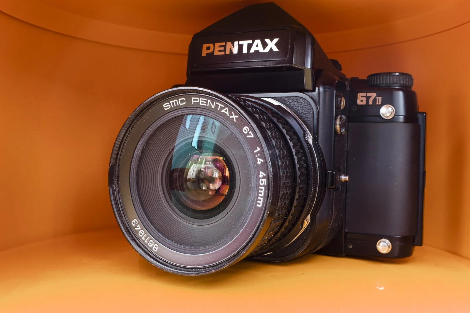 45mm Pentax 6x7: a great lens with a bigger neighbor