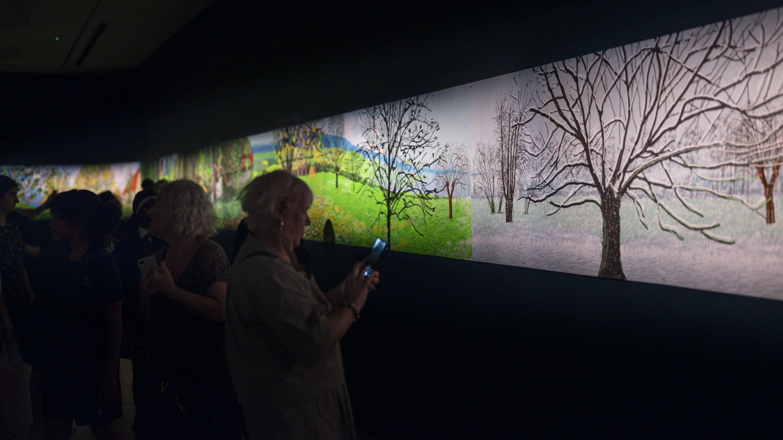 Hockney at the Serpentine, a Farewell.