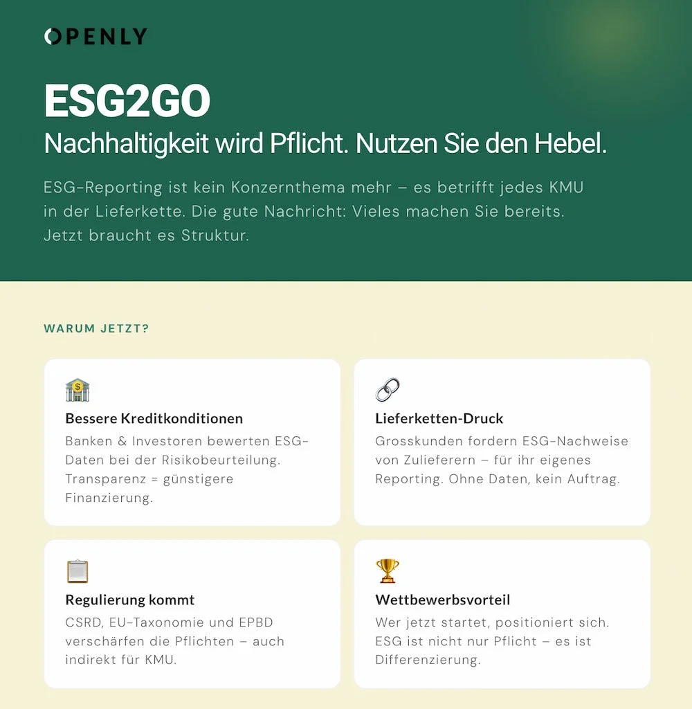 Wenn der Fokus auf Nachhaltigkeit liegt: ESG-Berichterstattung in Europa und der Schweiz