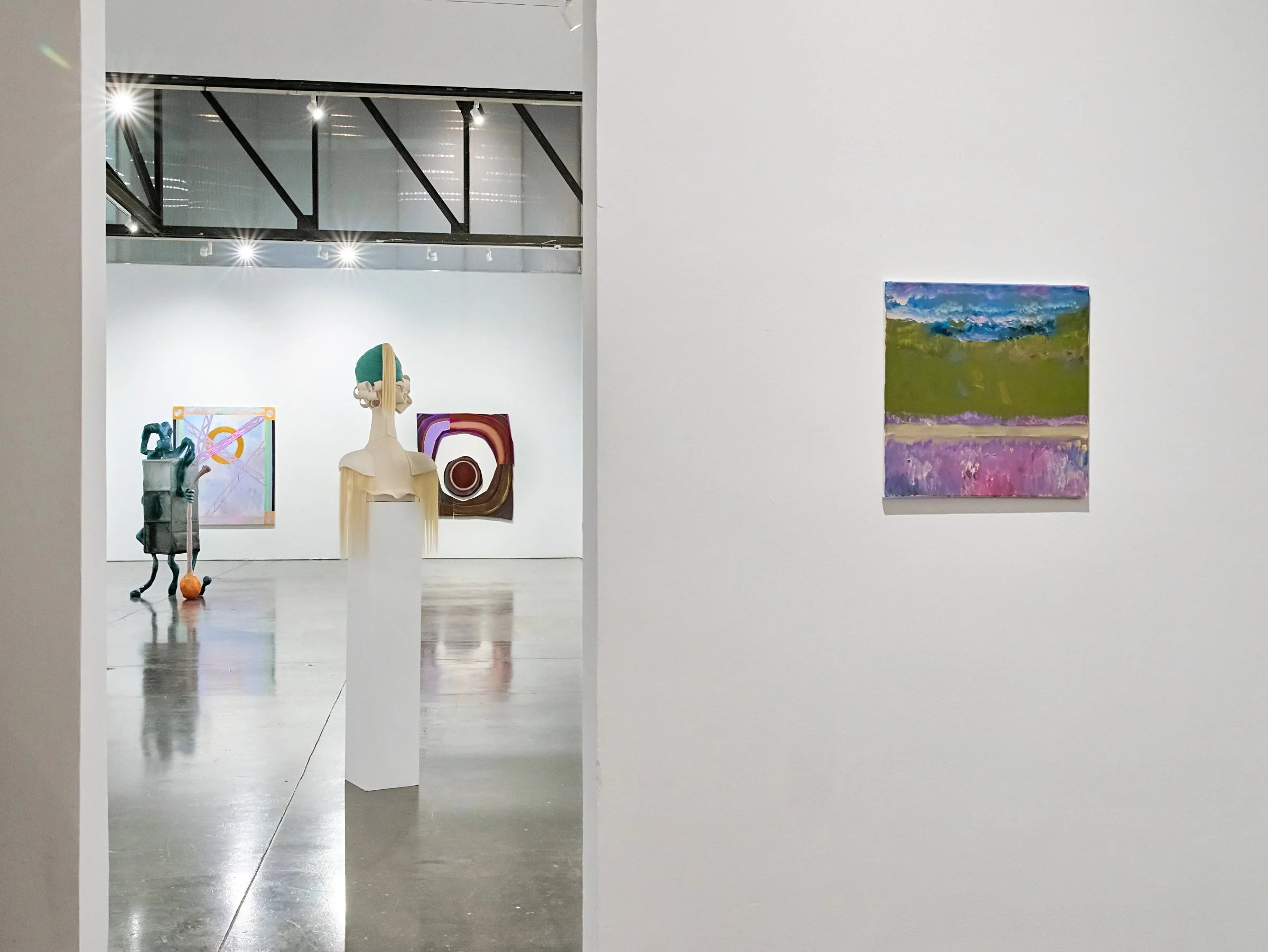  Install of  Chilmark , 2024 (far right). 