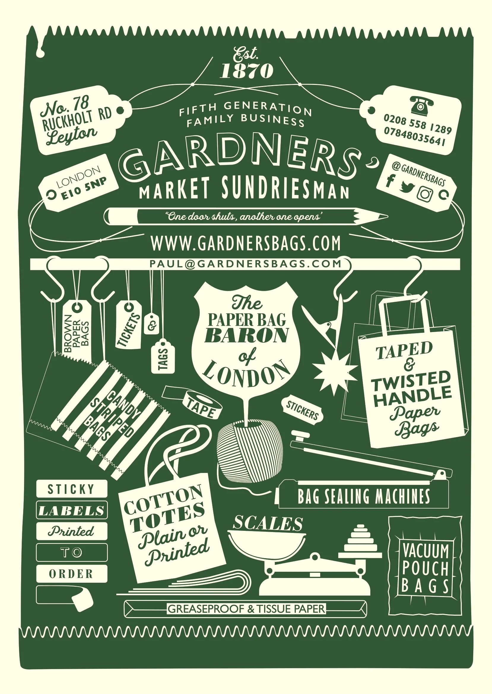 Client- Gardners bags