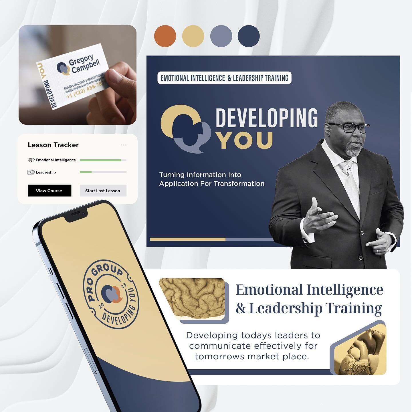 Introducing our latest branding masterpiece! 🌟

Meet &lsquo;Developing You,&rsquo; a meticulously crafted brand identity tailored for the inspirational Greg Campbell &ndash; a dynamic speaker and author rooted in faith. 🎤📚 Specializing in emotiona