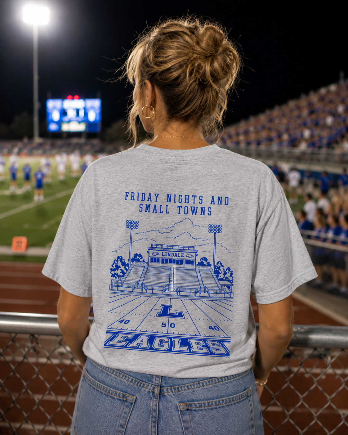 Friday Nights + Small Towns Tee