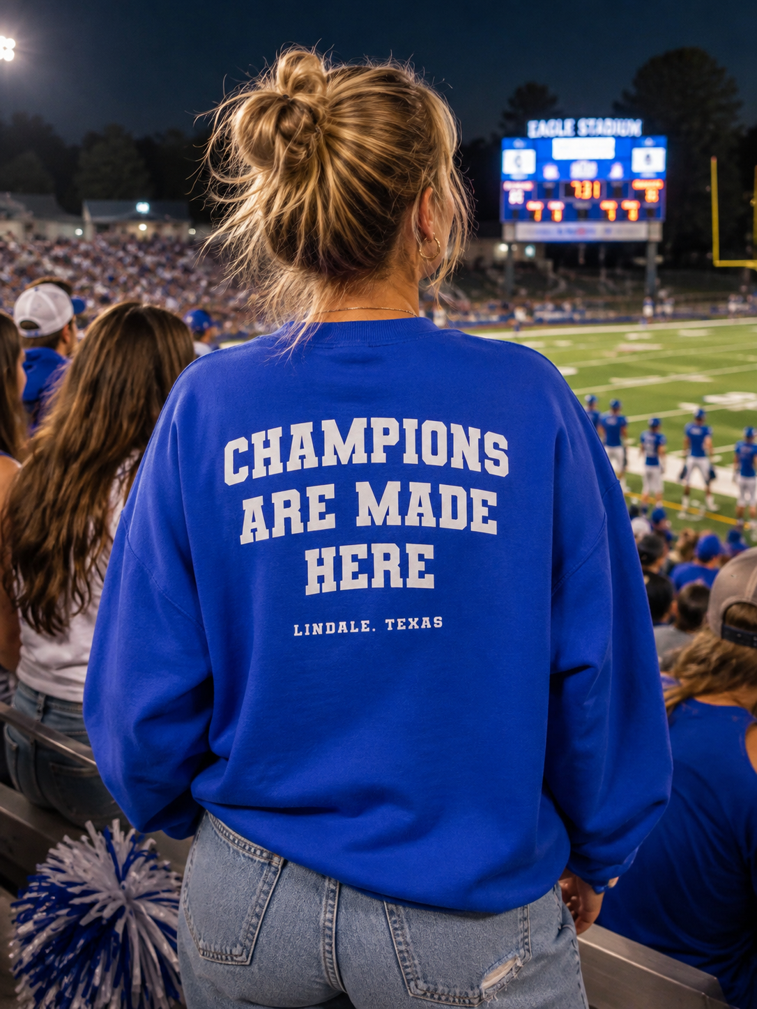 Champions Are Made Here Crewneck Sweatshirt