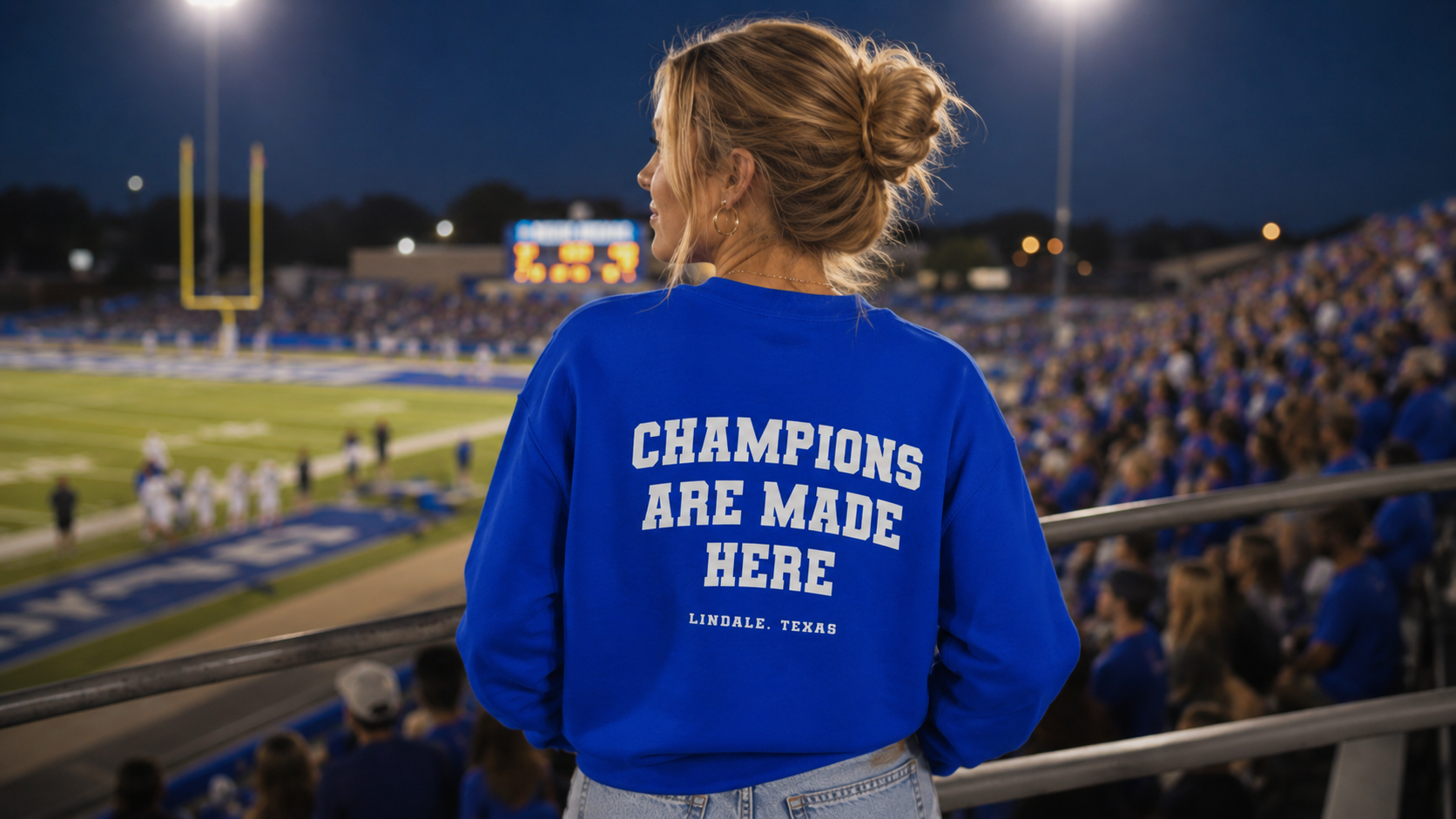 Champions Are Made Here Crewneck Sweatshirt