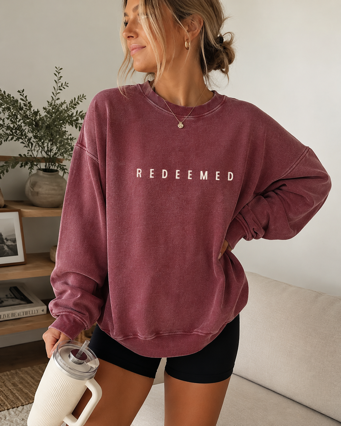 REDEEMED Vintage Wash Sweatshirt