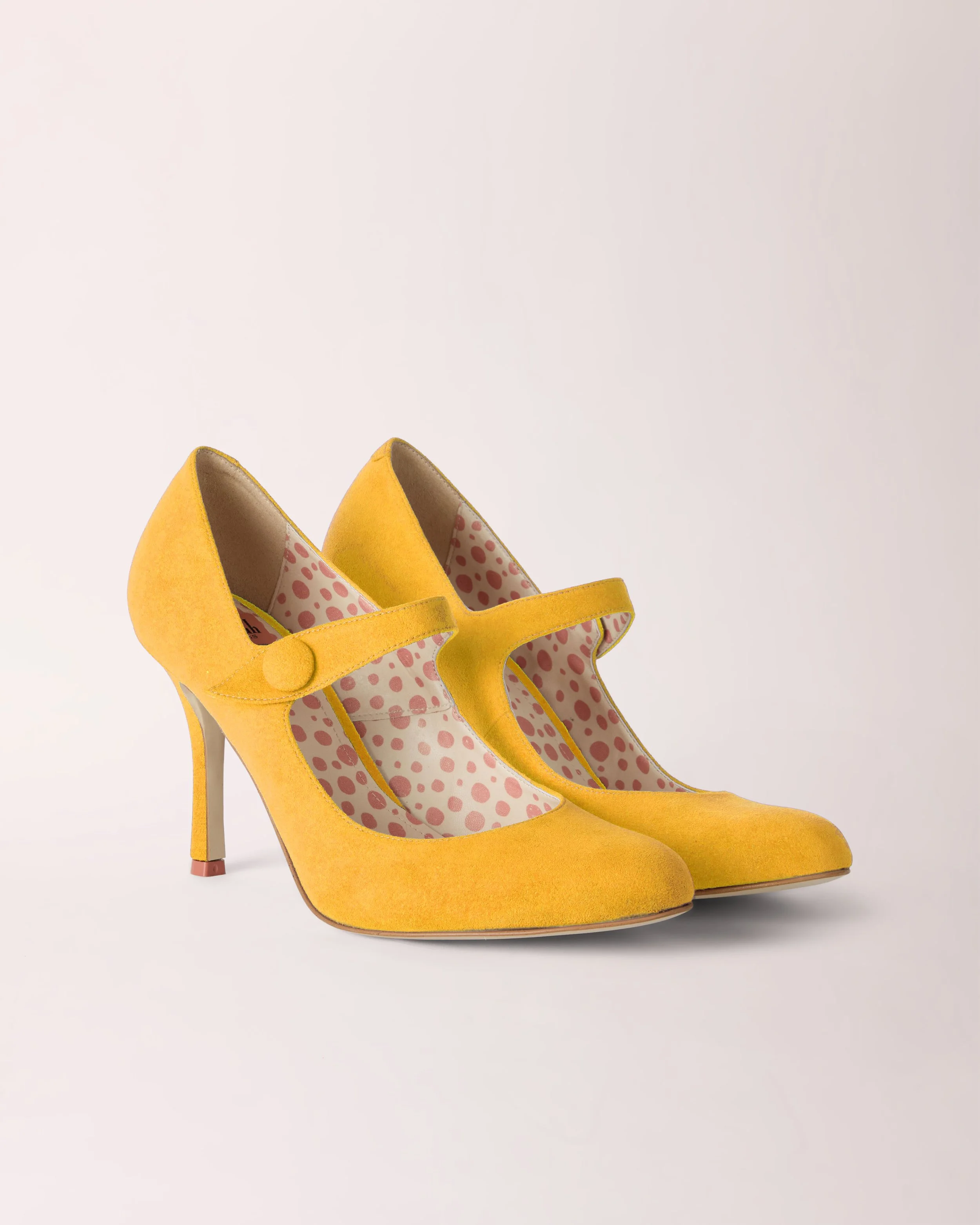 Mary-Jane Cheeletto | Suede | Yellow