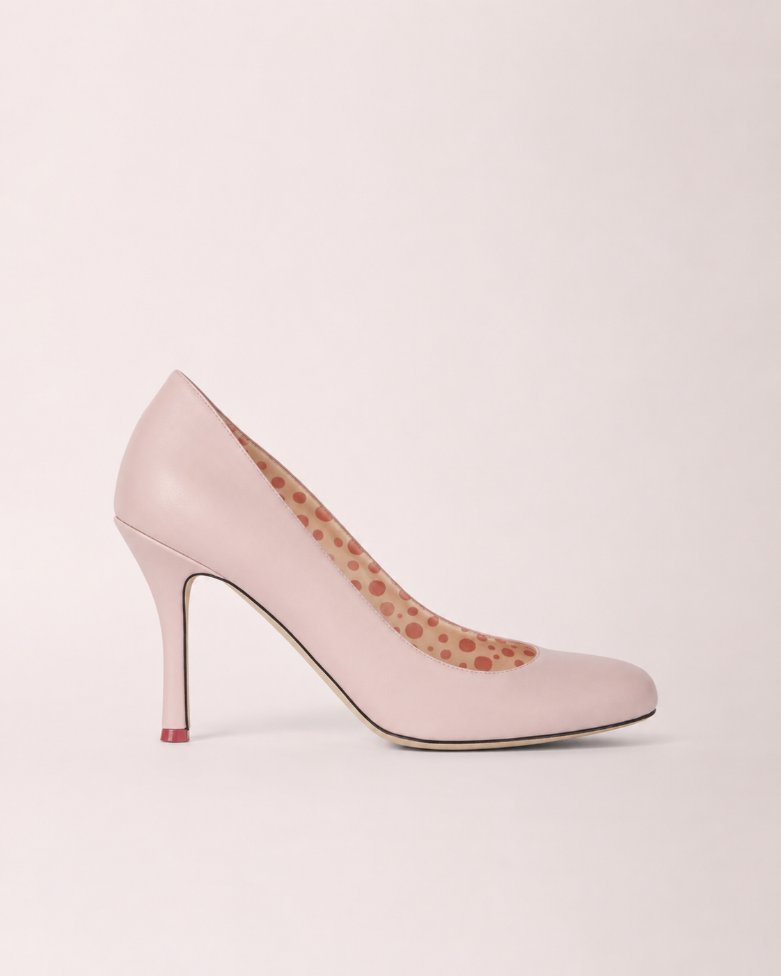 Classic Cheeletto Pump | Light Grain | Blush
