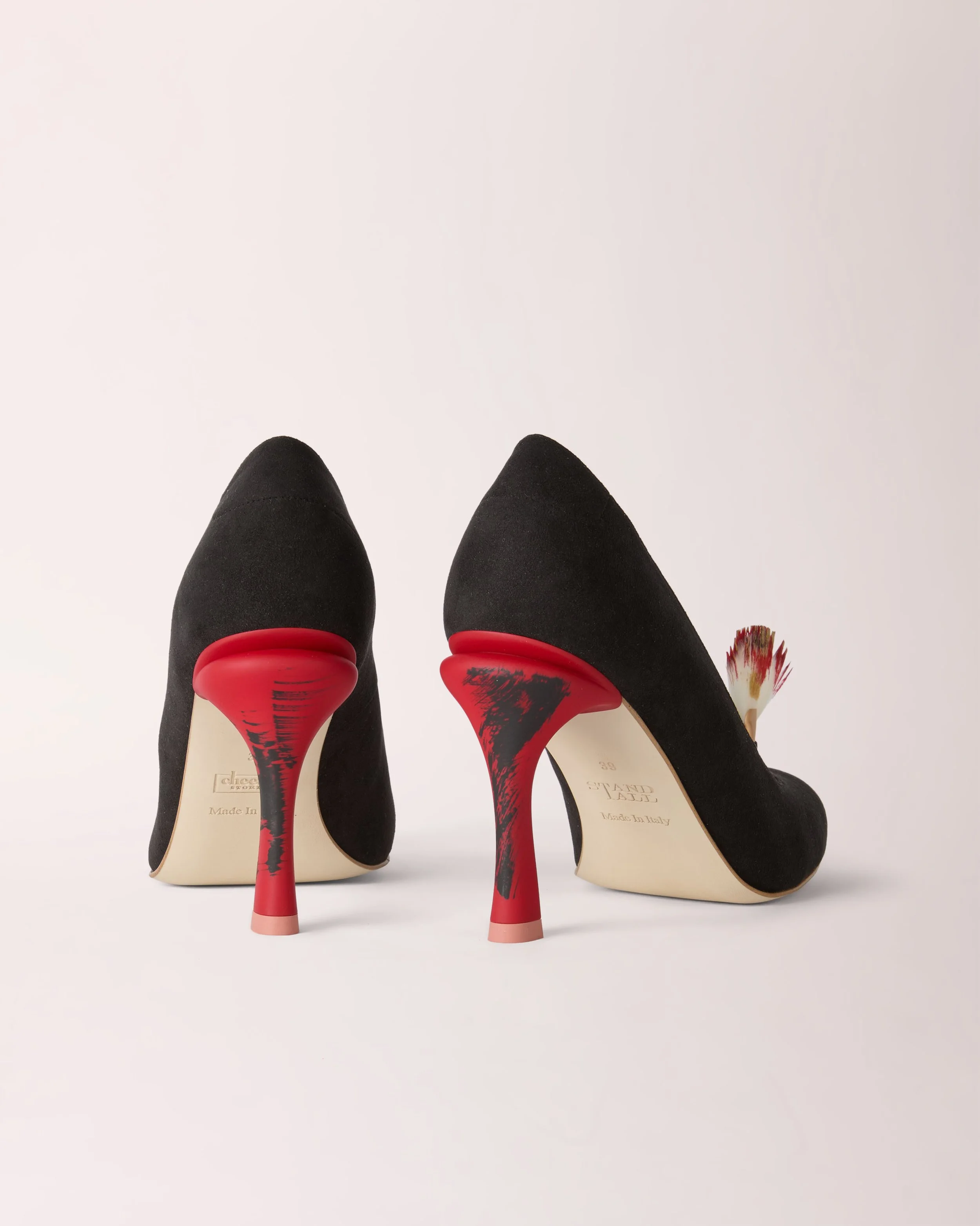 Mohawk Cheeletto Black & Red