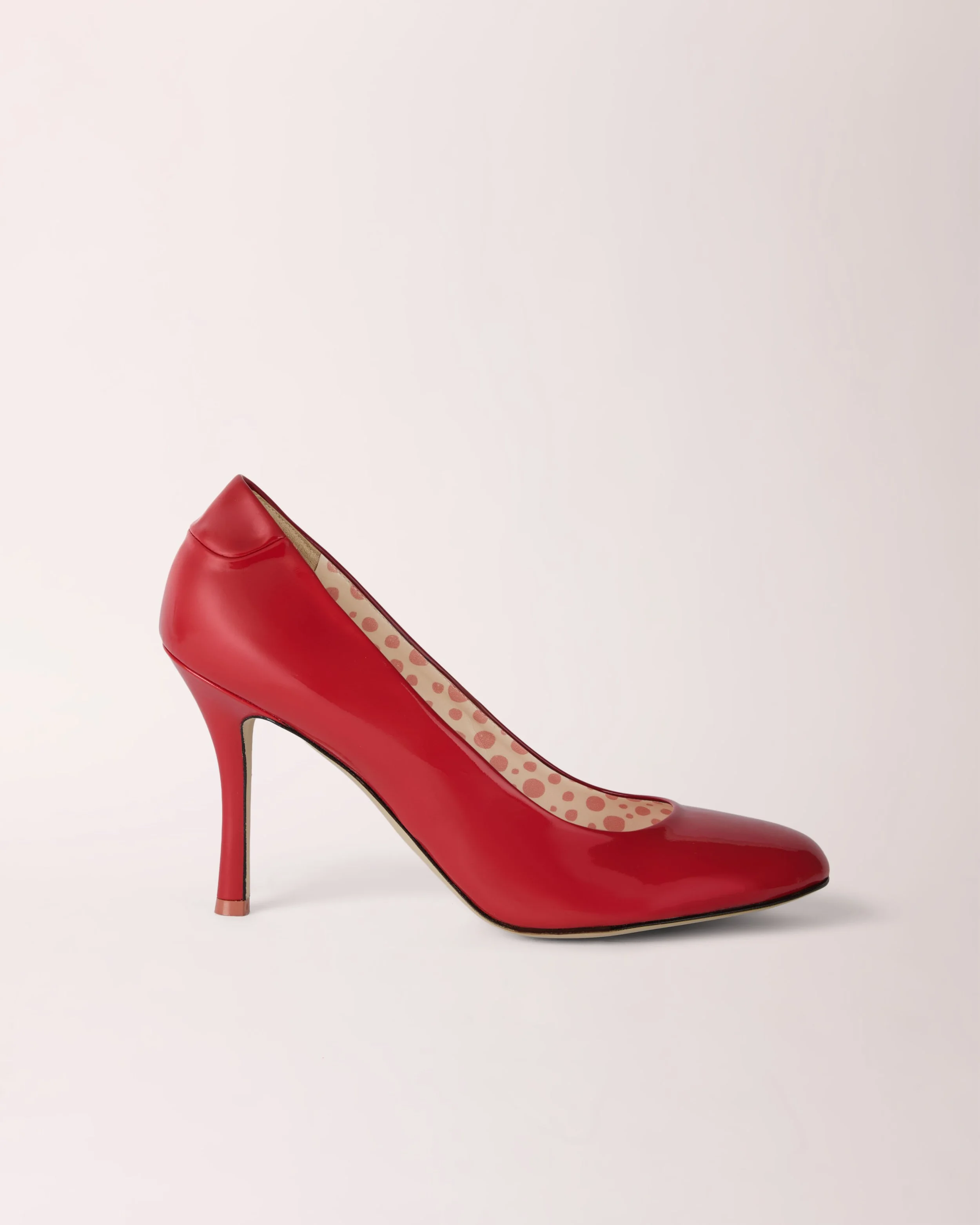 Classic Cheeletto Pump | Patent | Red