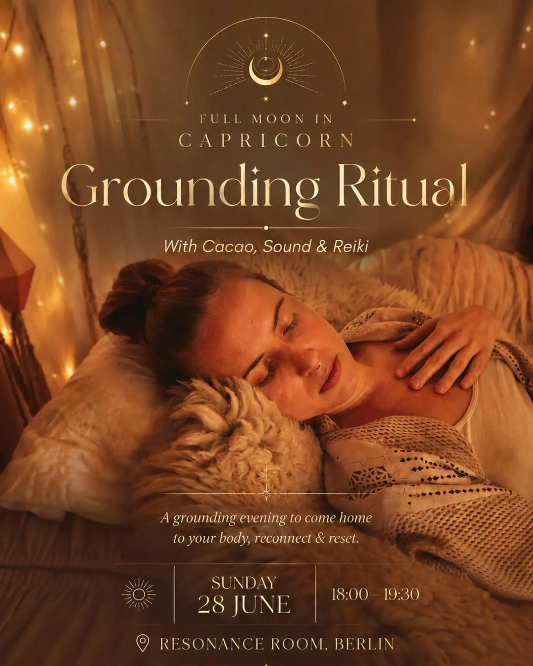 FULL MOON IN CAPRICORN ✺ GROUNDING RITUAL