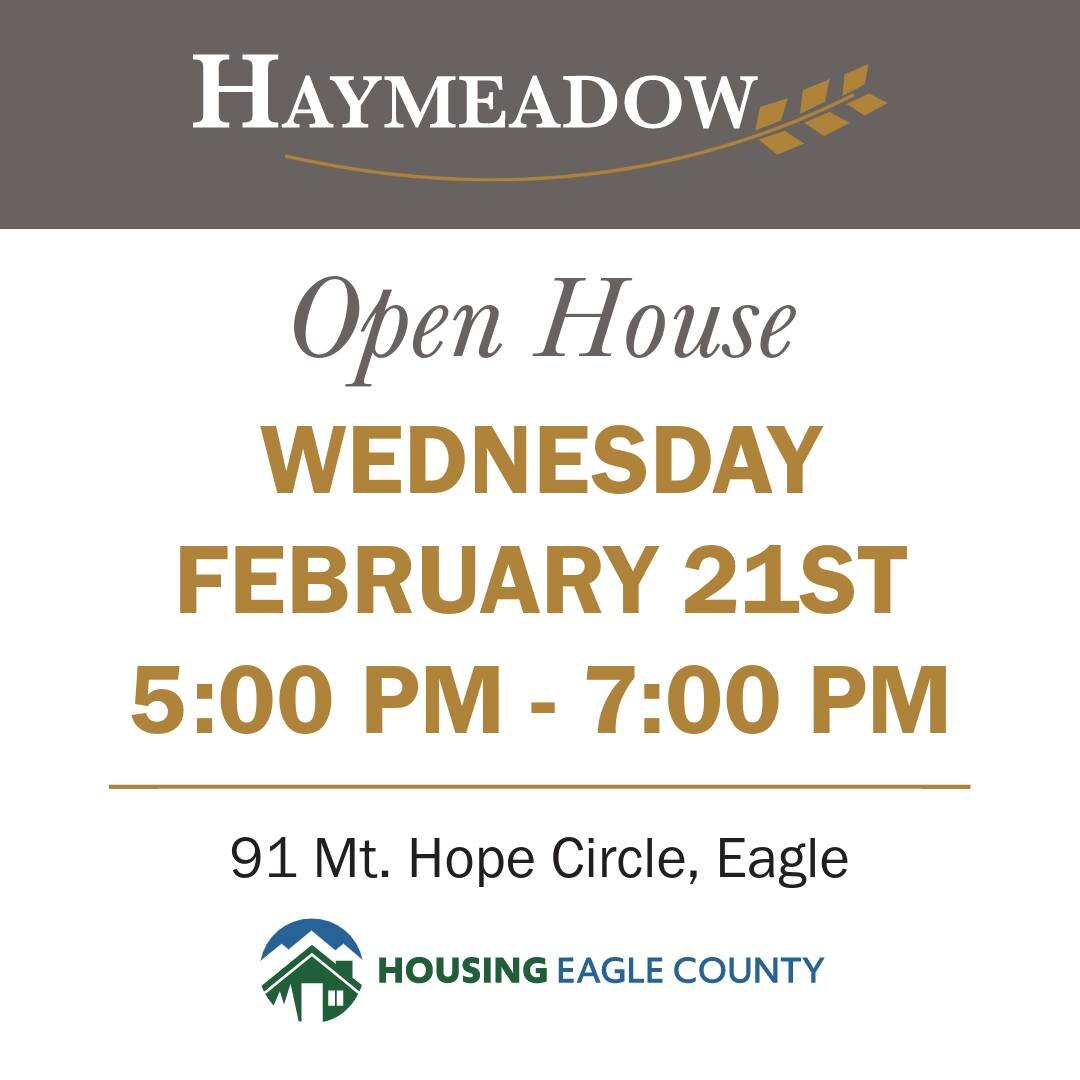 Last chance to check out our condos at Haymeadow!

We're thrilled to invite you to our final Open House at Haymeadow this Wednesday! Don't miss out on this fantastic opportunity to witness the progress of our beautiful 2-bedroom, 2-bath units. Whethe
