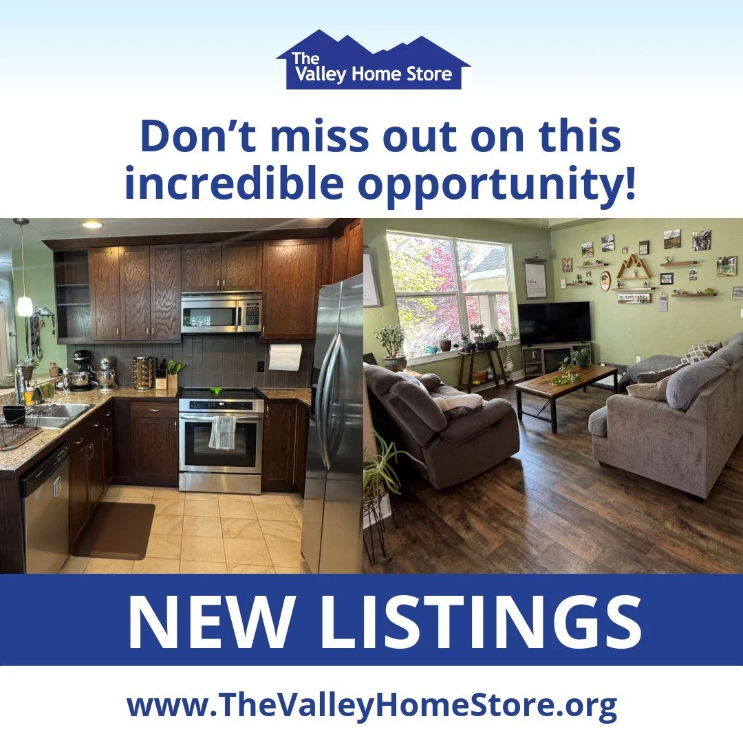 We just dropped a few more deed-restricted listings! 🏡 Mortgage rates are easing, so it&rsquo;s a great time to buy. See what&rsquo;s available, review eligibility, and apply at TheValleyHomeStore.org. Have questions? No worries! Our brokers are her