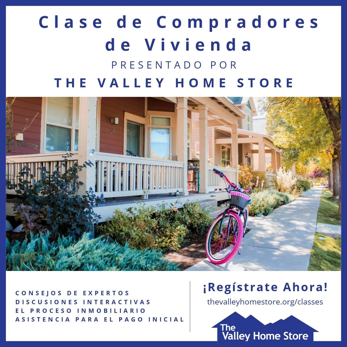 &iexcl;Clases para Compradores de Casa 2026! 🏡✨

&iquest;Te gustar&iacute;a comprar casa y no sabes por d&oacute;nde empezar? Nuestras clases para compradores de casa te ayudan a entender la vivienda de precio restringido, el financiamiento, los pro