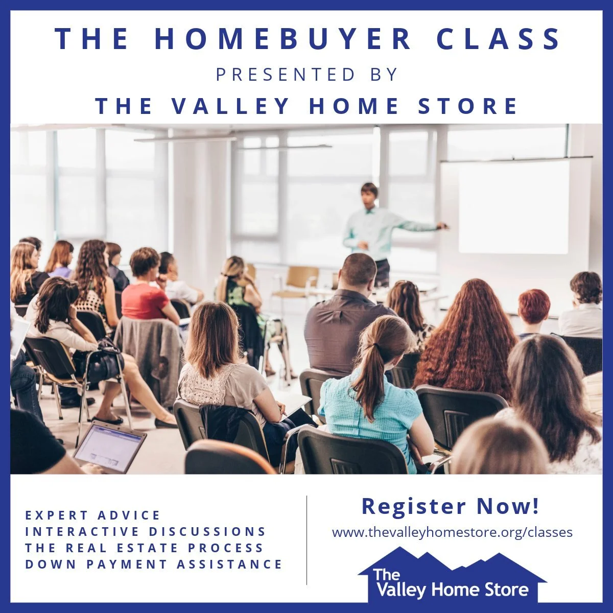 🏡 Join Us for a FREE Homebuyer Class! 

✨ Ready to take the first step toward homeownership? Learn the process with confidence!

📅 Tuesday, Jan 27
⏰ 5:30 PM &ndash; 7:30 PM
📍 The Valley Home Store (25 Mill Loft St, Suite 200, Edwards)

Hosted by J