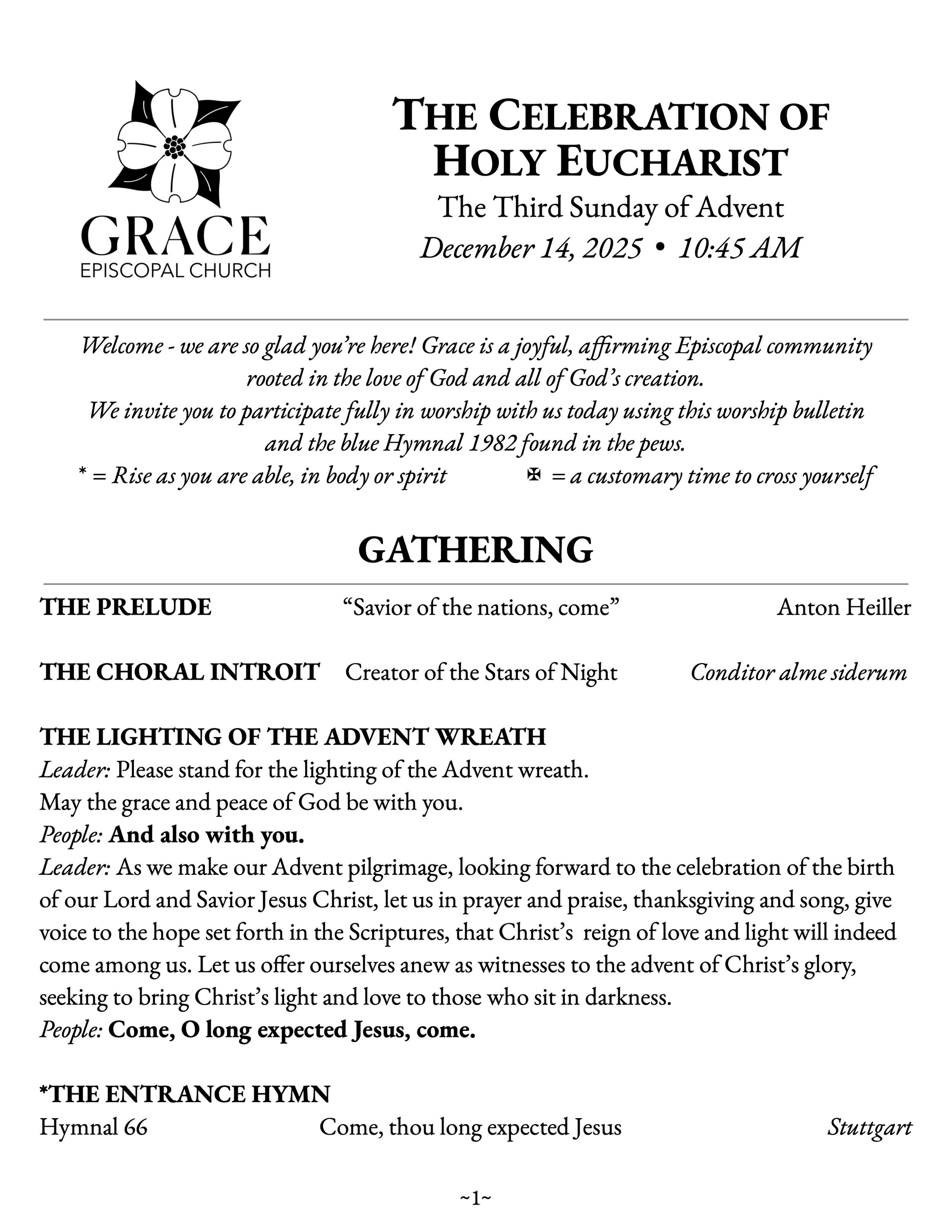 Sunday, December 14, 2025 | 10:45 AM