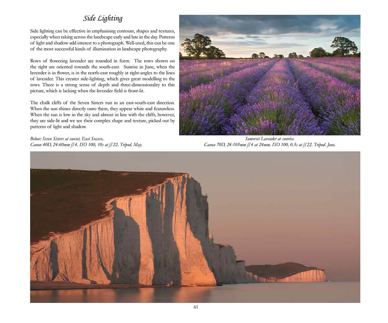 Using light in landscape photography by professional photographer Robert Harvey