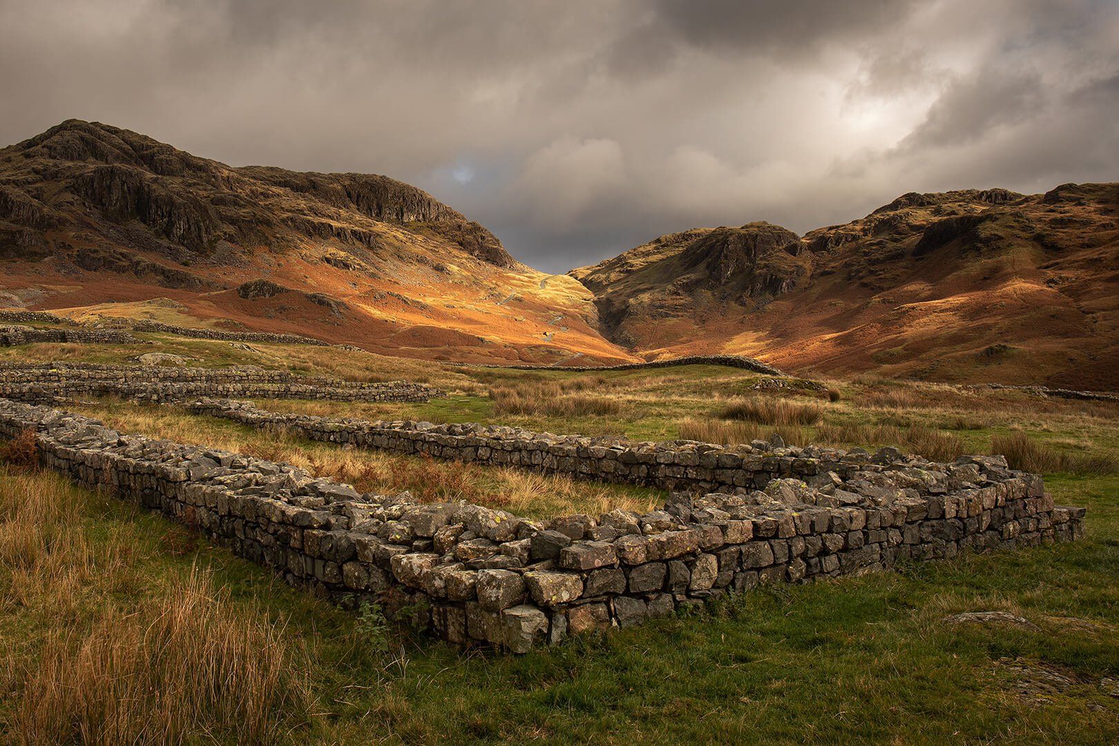 Roman Fort photographed on my Lake District in Autumn Photography Tour (Copy) (Copy)