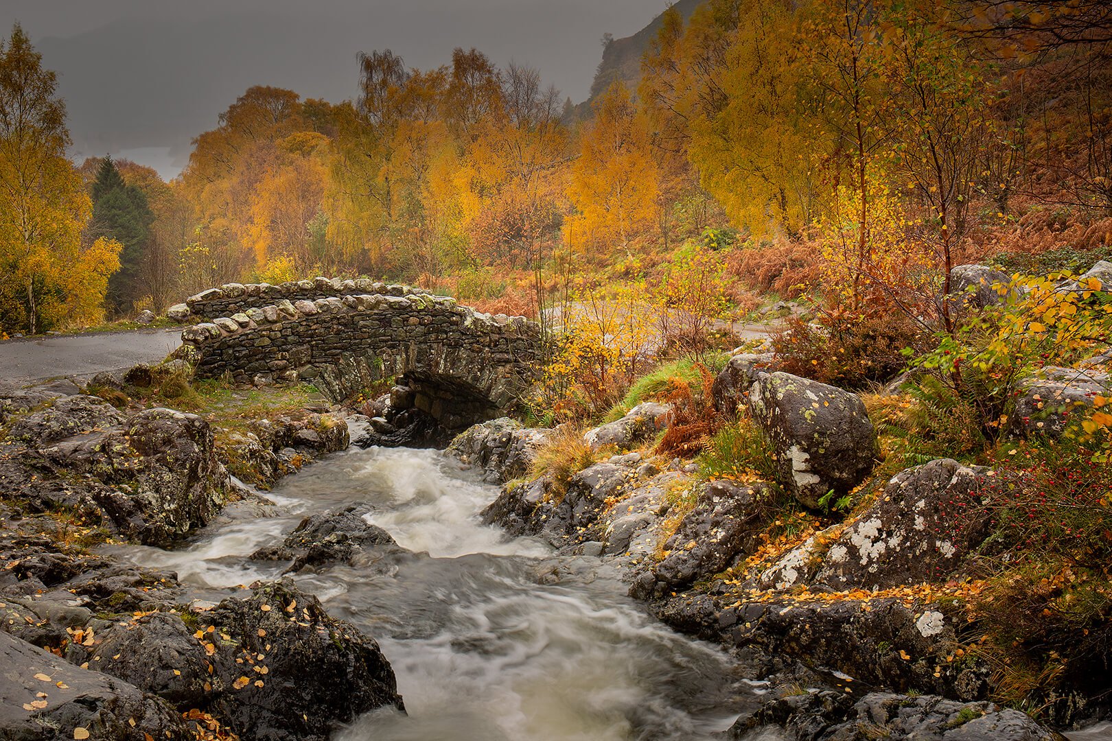 Ashness Bridge photographed on my Lake District in Autumn Photography Tour (Copy) (Copy)