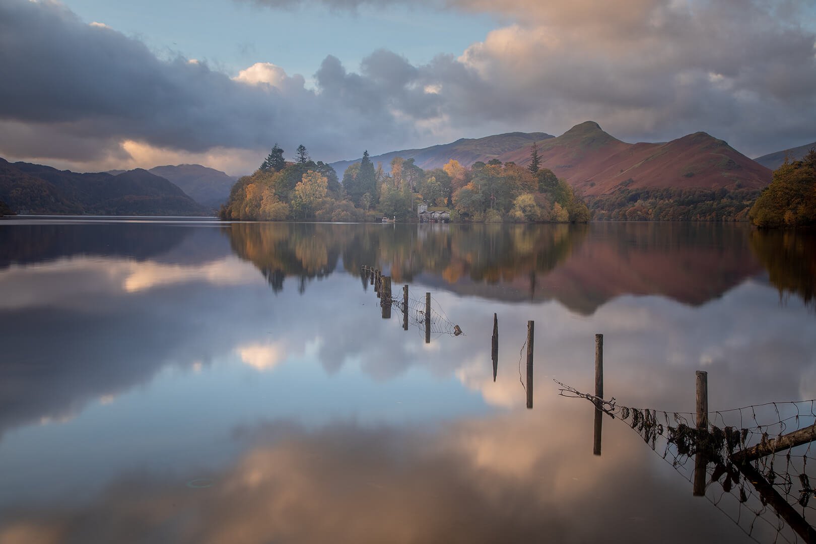 Derwentwater photographed on my Lake District in Autumn Photography Tour (Copy) (Copy)