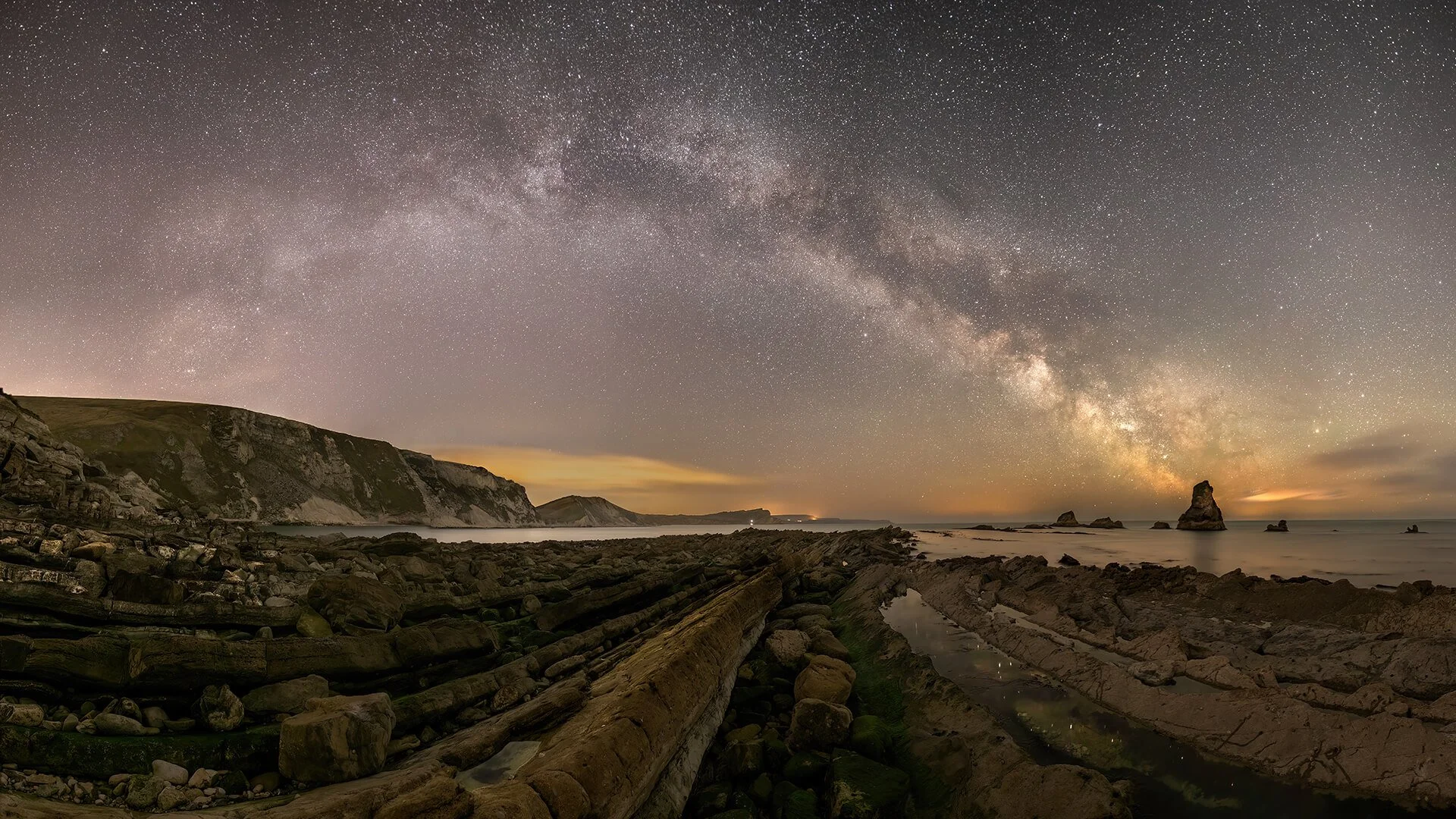 Milky Way Arch over Mupe Bay