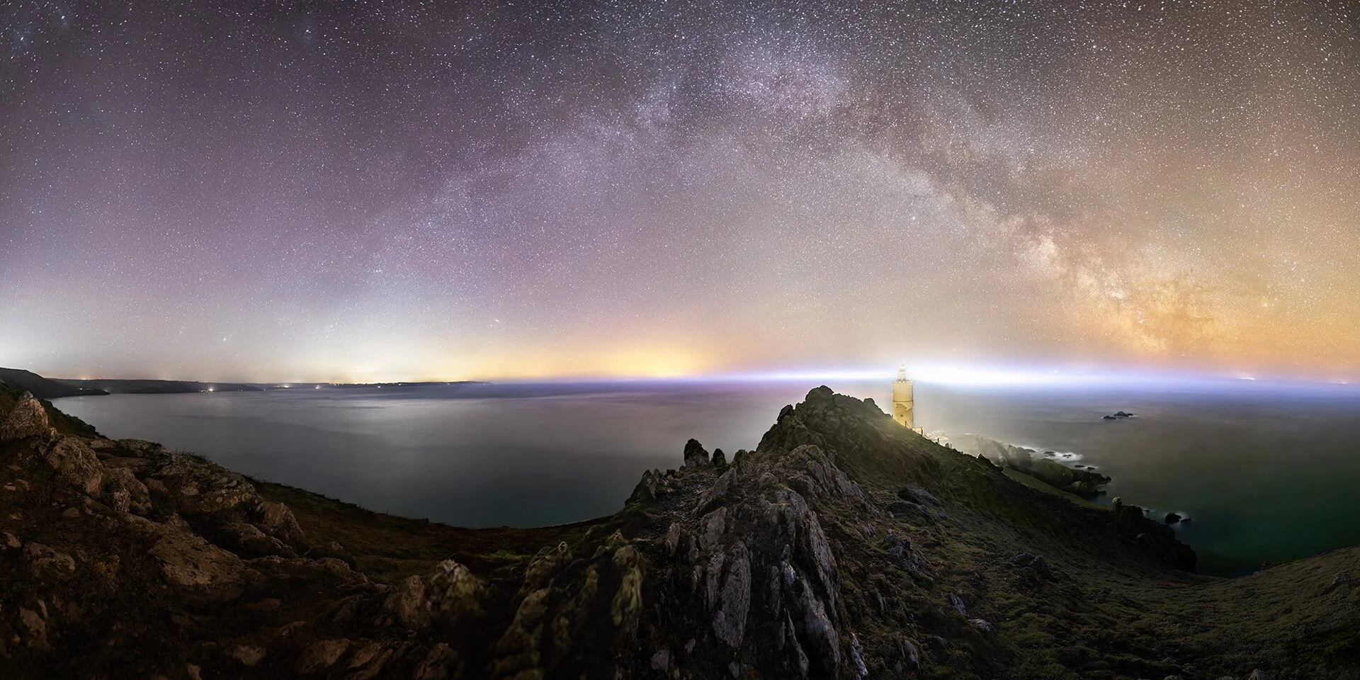 Milky Way Arch over Start Point