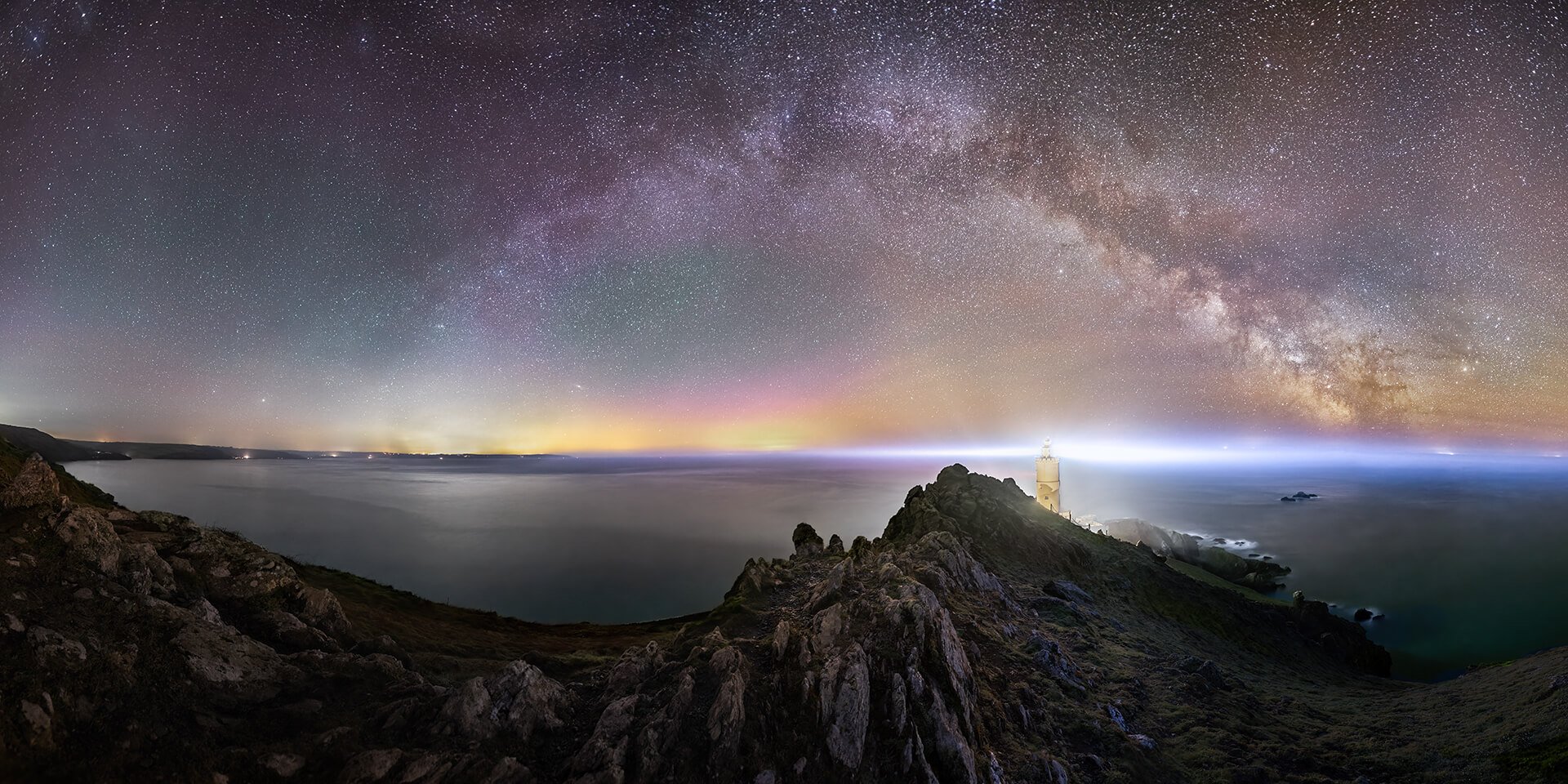 Milky Way Arch over Start Point
