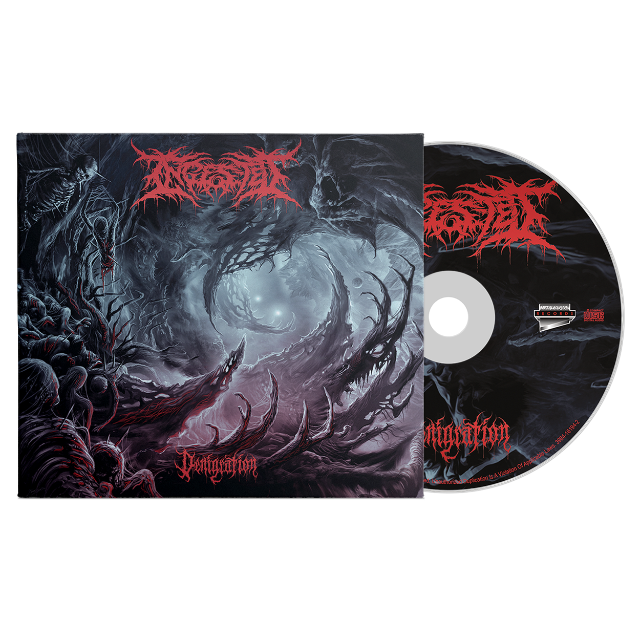 Ingested "Denigration" Digipak CD