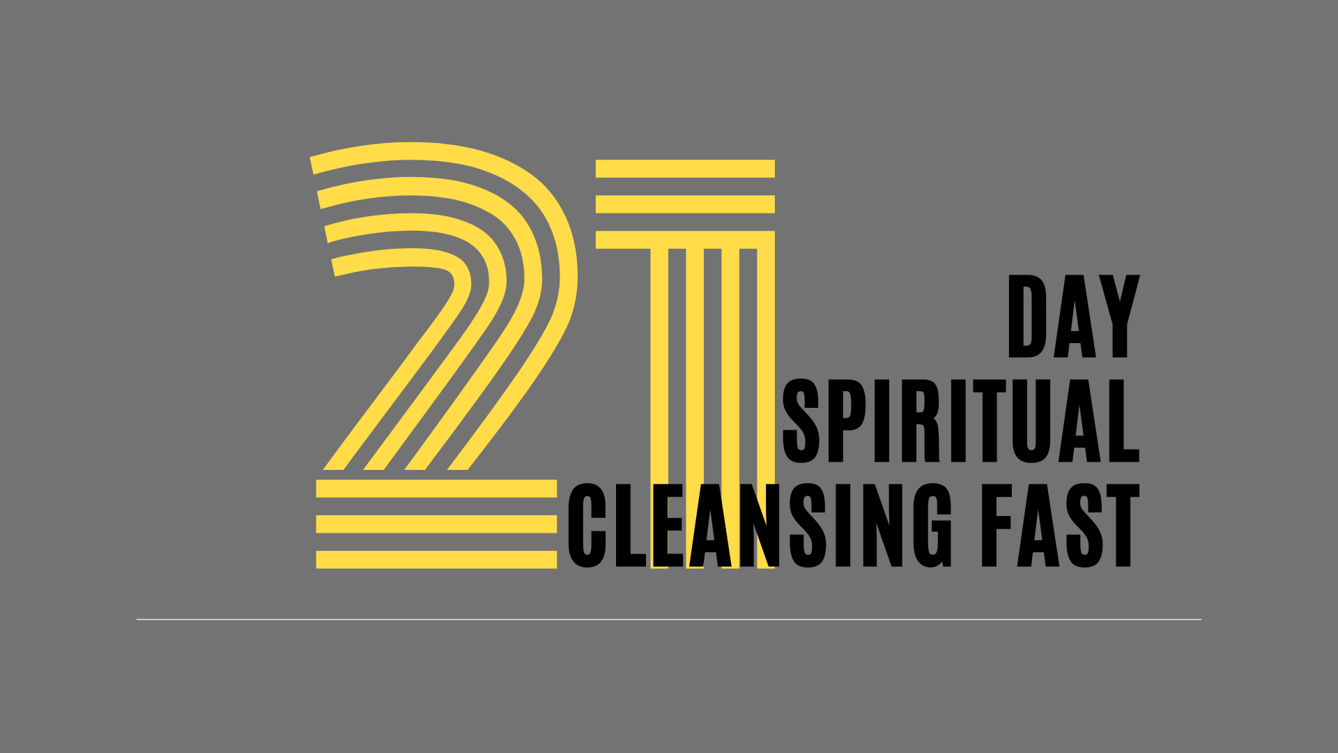 21-DAY SPIRITUAL CLEANSING FAST