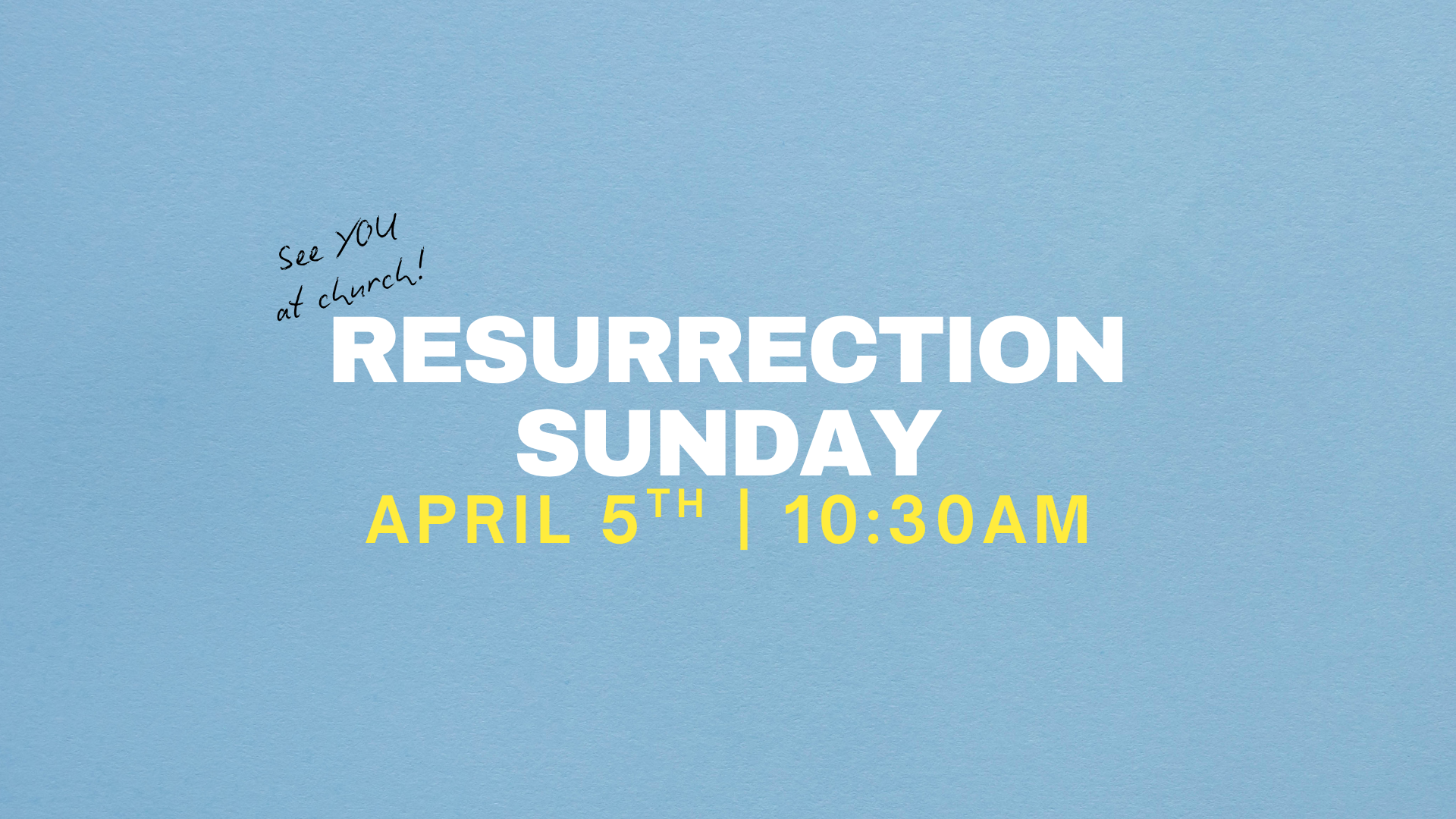 Resurrection Sunday