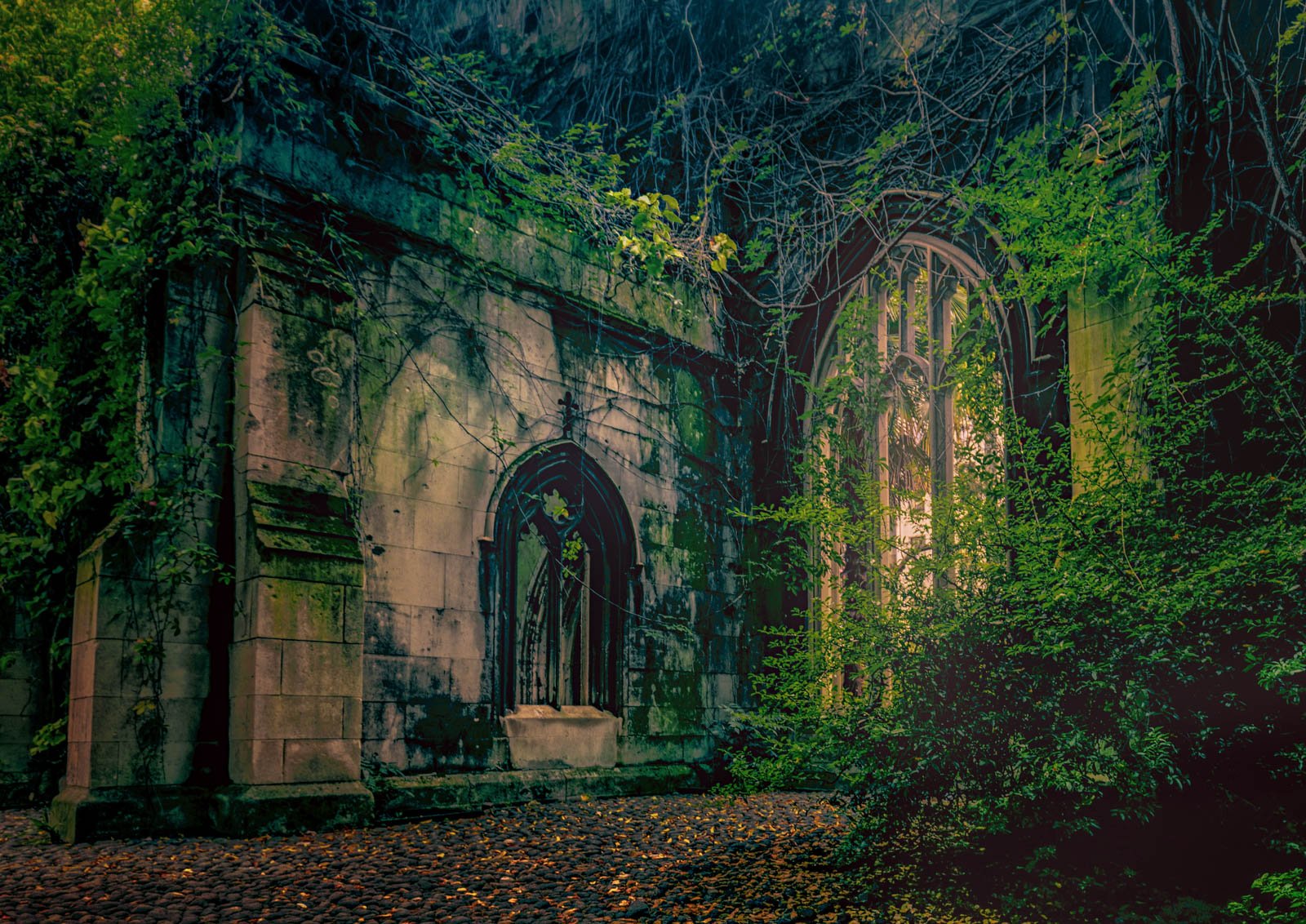 St Dunstan, Reclaimed by Nature 
