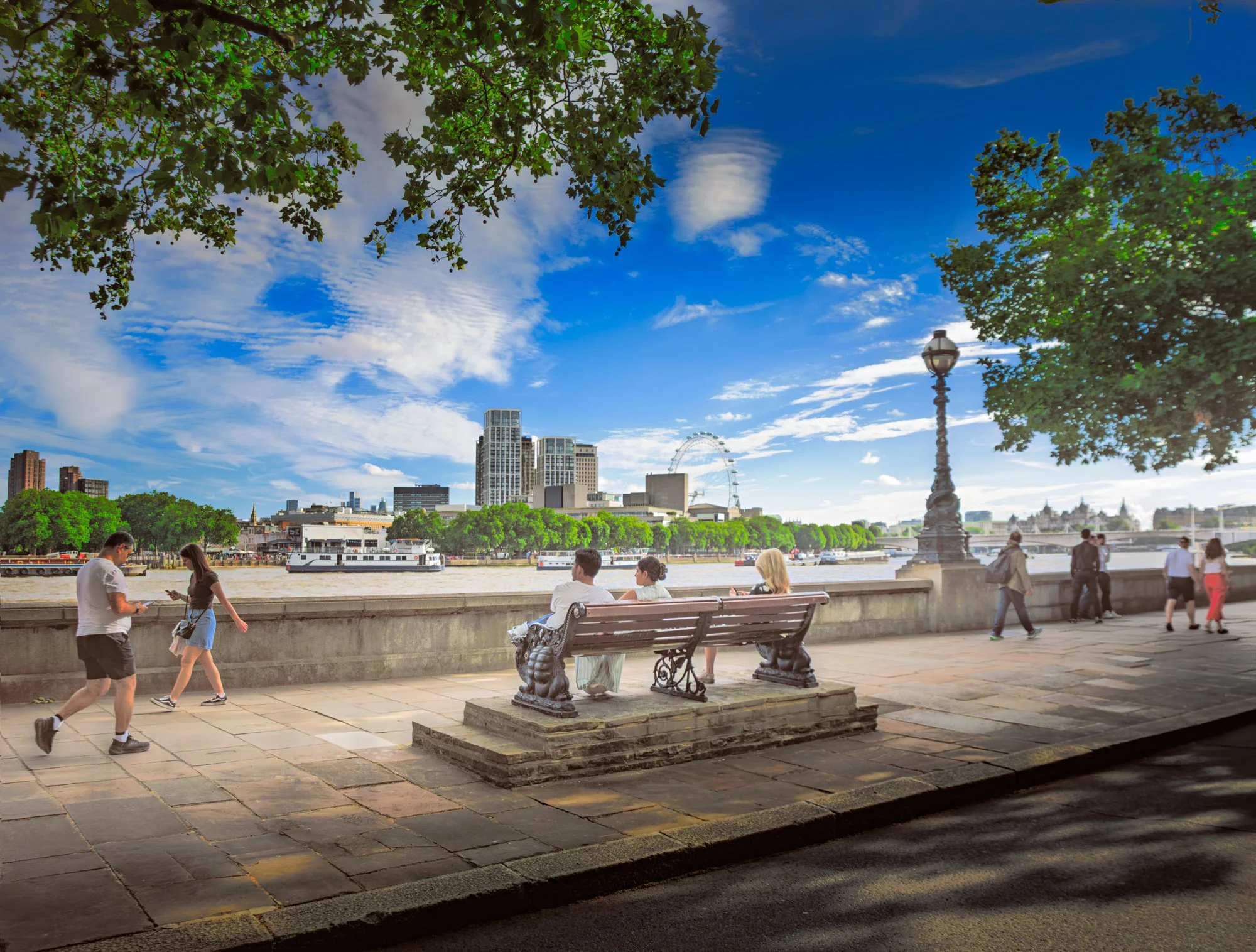 The Riverside Bench